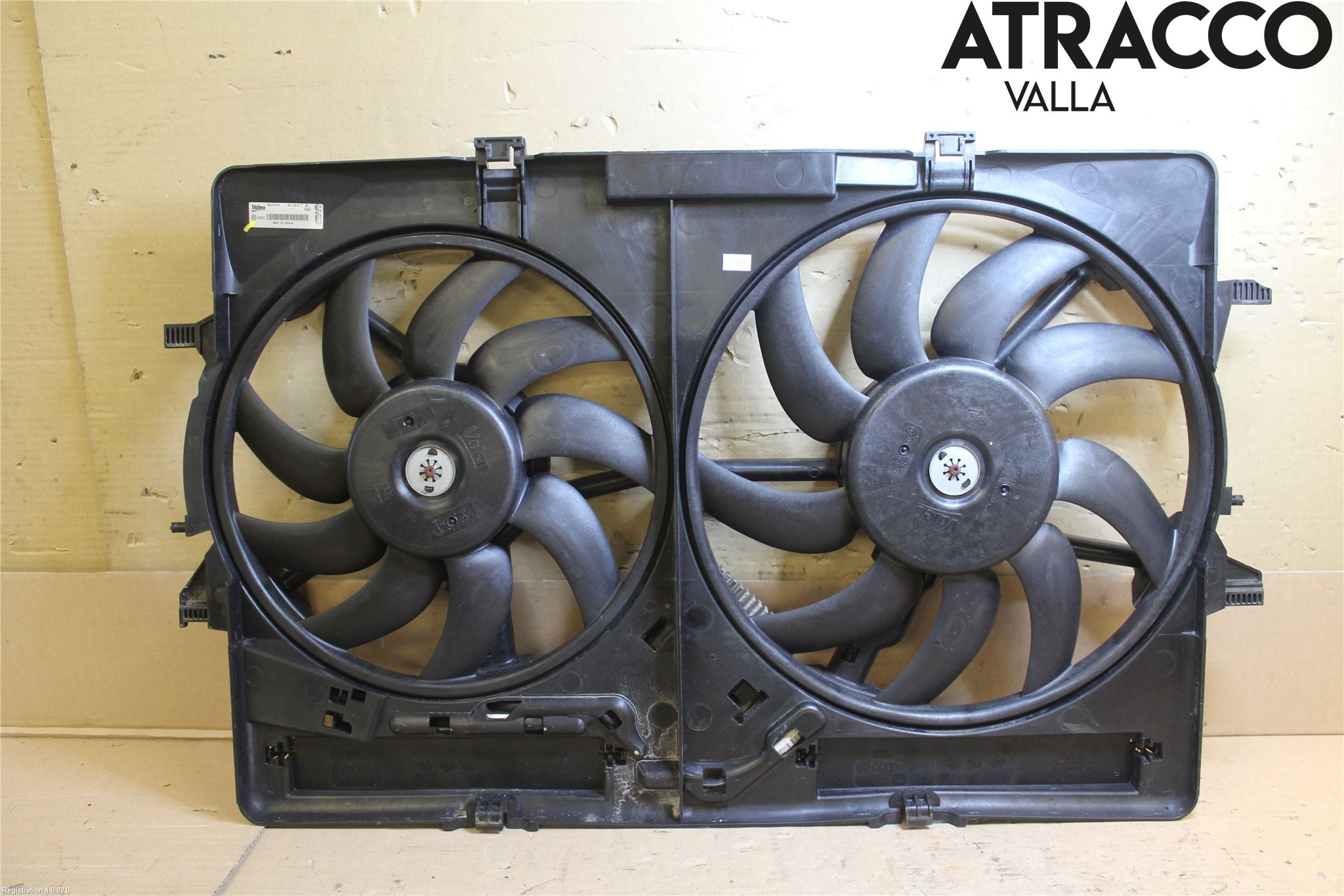 Audi A5 07-16 Kjølevifte-Radiator Hus-Kåpe