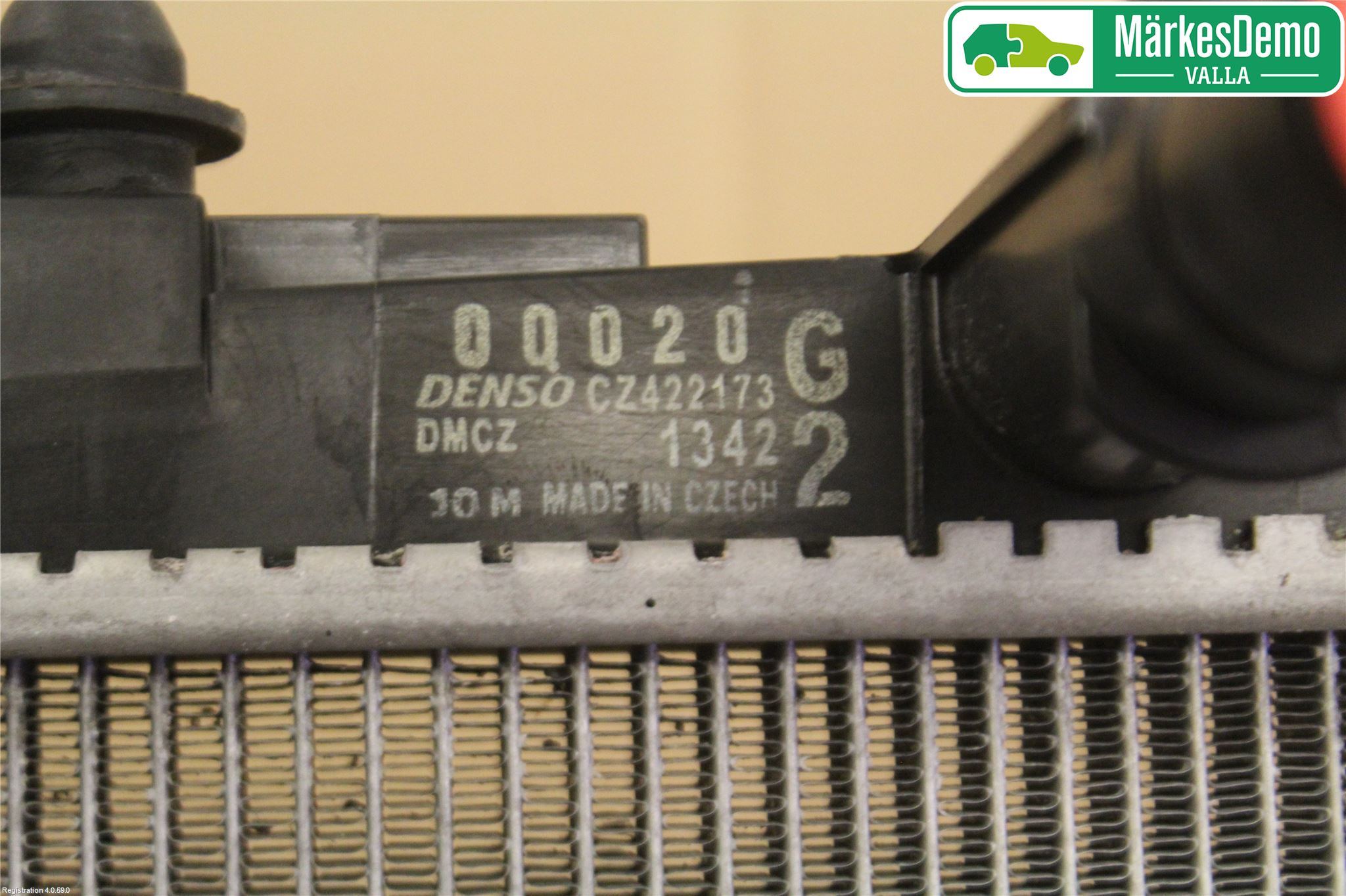 Toyota AYGO 06-14 Radiator Manuell