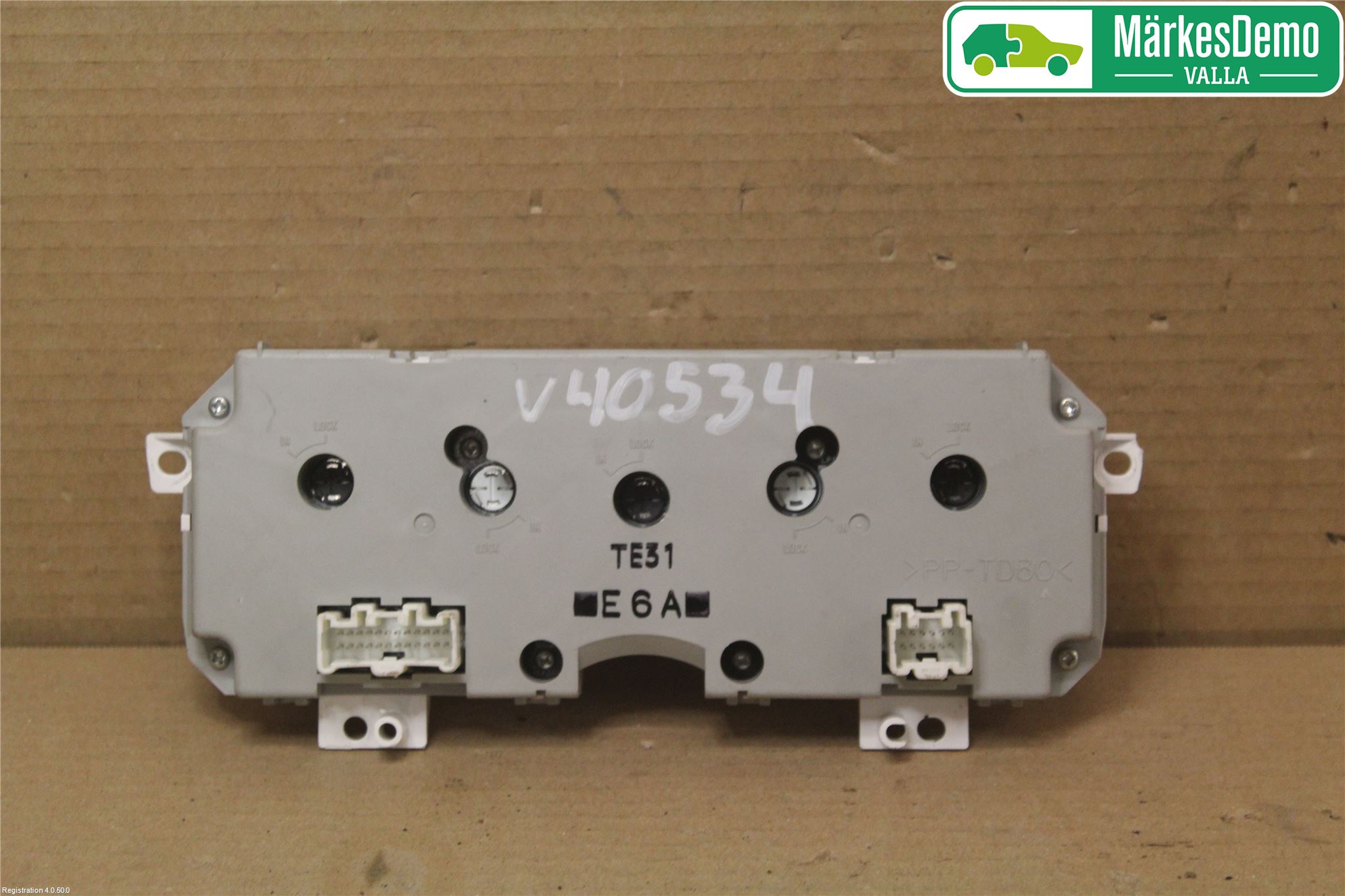 Mazda 6 02-08 Varmeapparat Panel(Regulering)