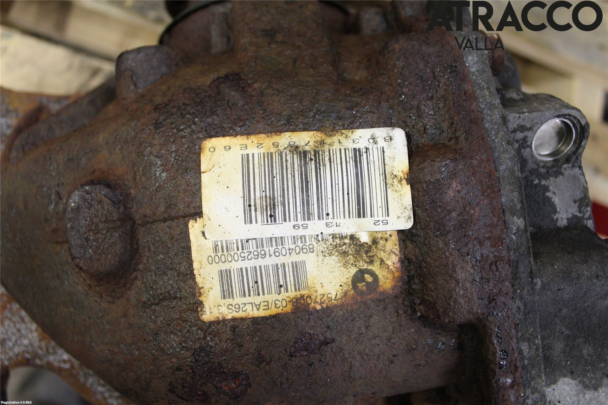 BMW 5 E60/61 Sed/Tou 02-10 Bakaksel Kardang Bak -Diff