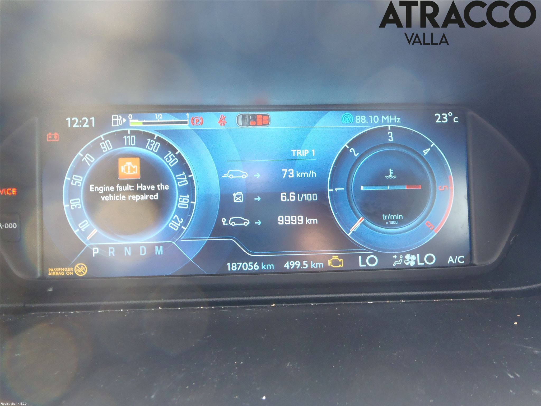 Citroen C4 GRAND PICASSO 14-18 Instr Kombinert