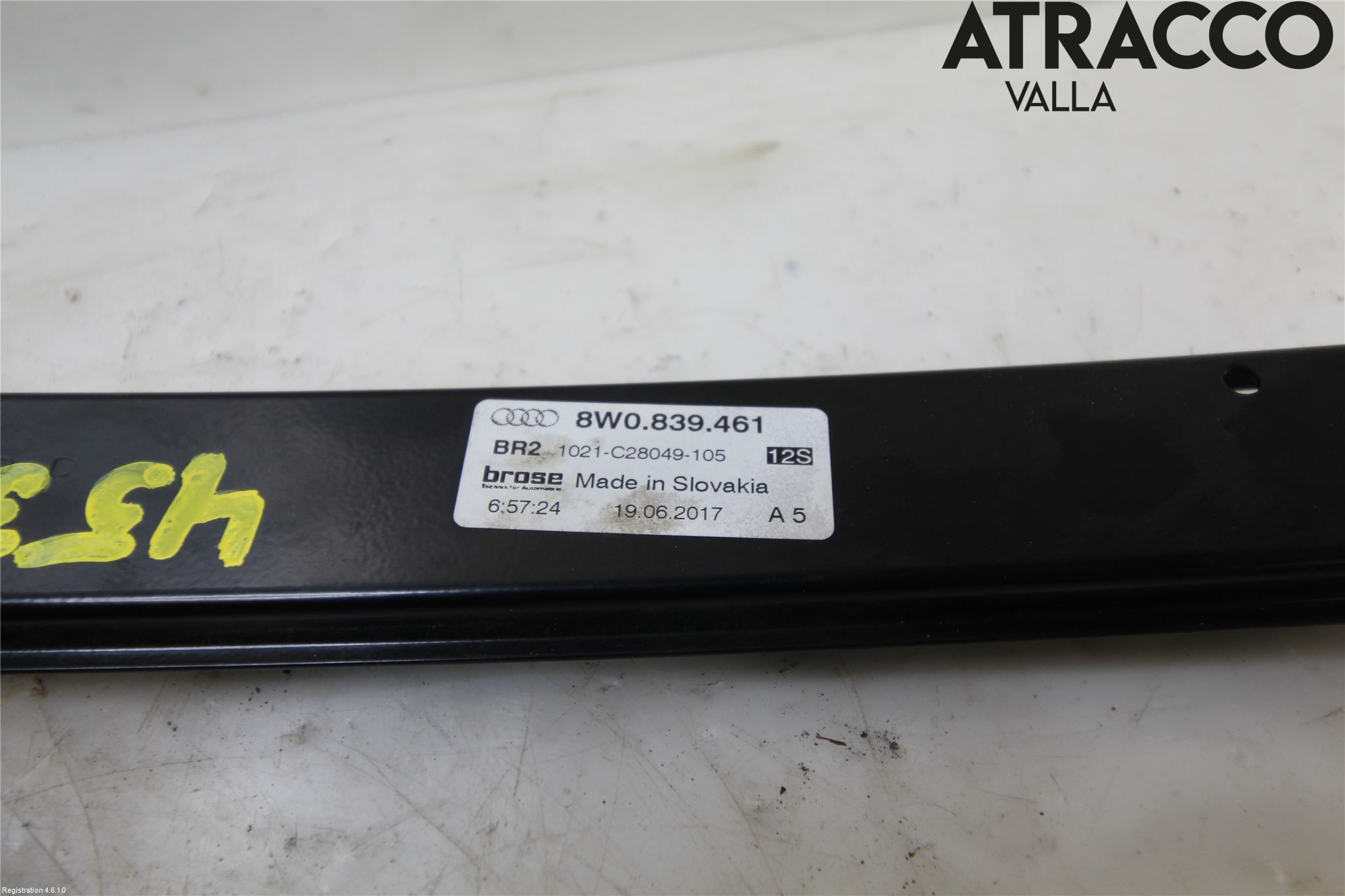 Audi A4/S4 B9 16-19 Vindusheis El Komp