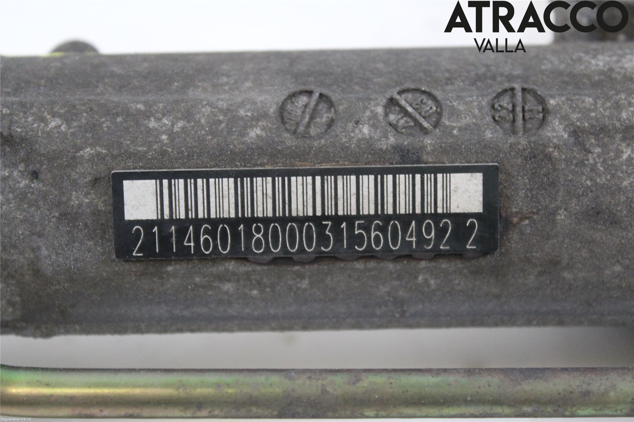 Mercedes-Benz MB E-KLASS (W211) 02-09 Servo Snekke - Tannstang