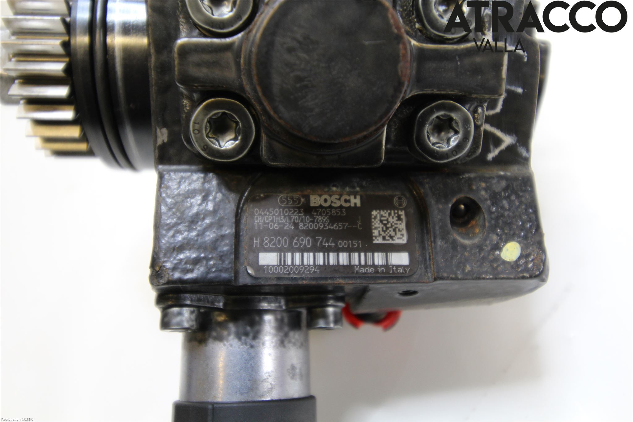 Nissan QASHQAI 10-14 Drivstoff Dieselpumpe Hoved