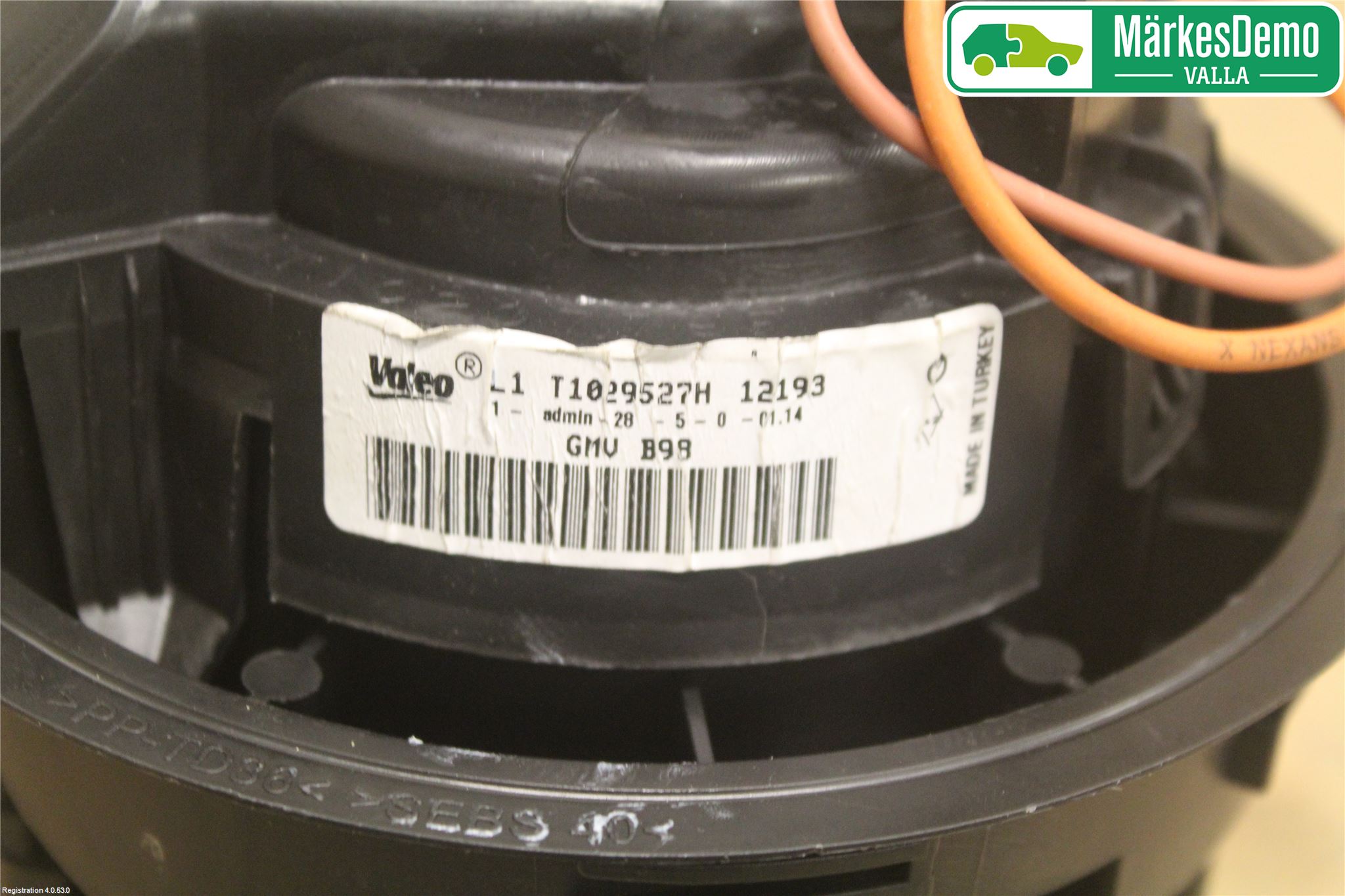 Renault CLIO IV 12-16 Varmeapparat Viftemotor