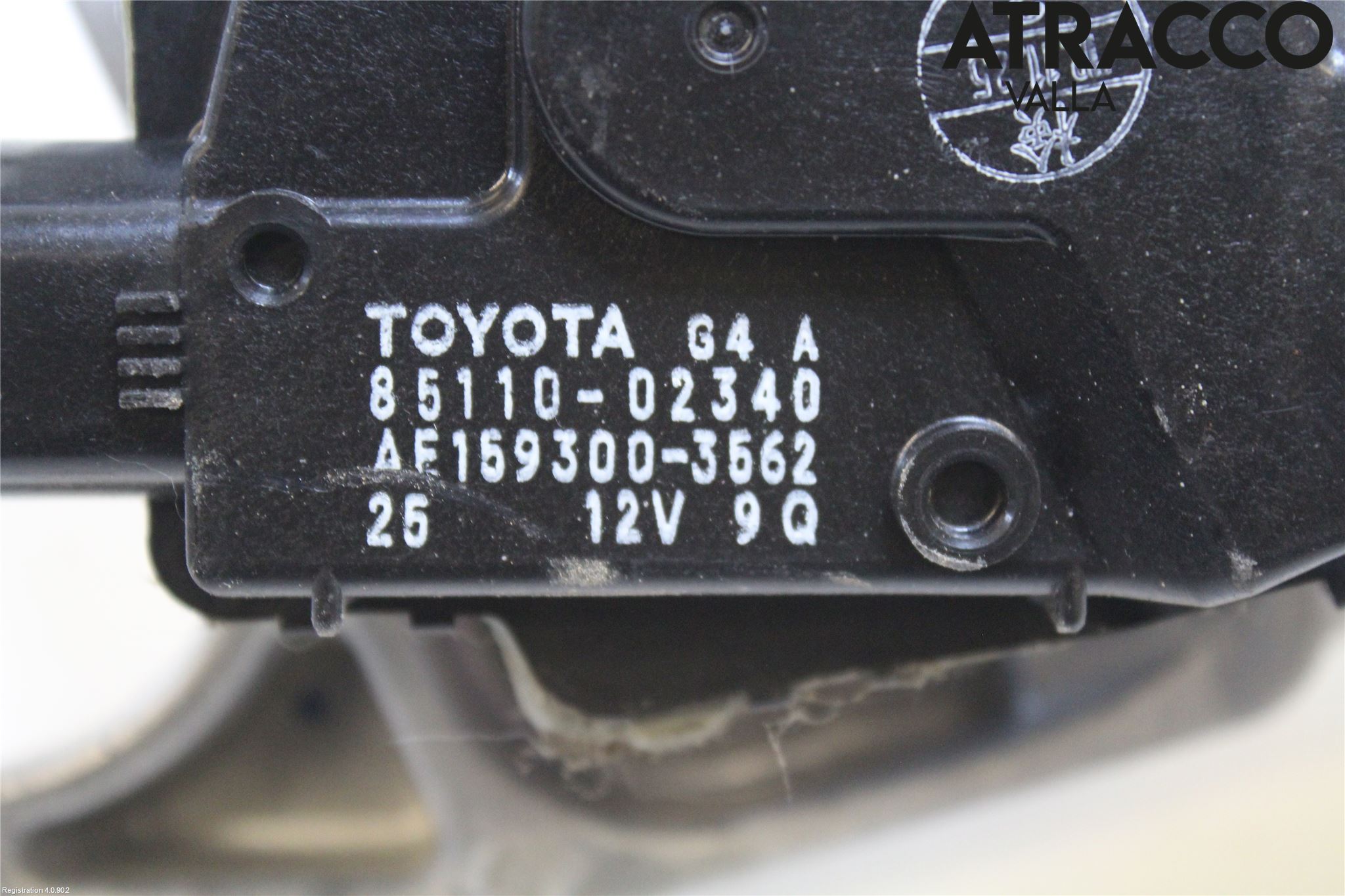 Toyota AURIS 13-19 Viskermotor Frontrute