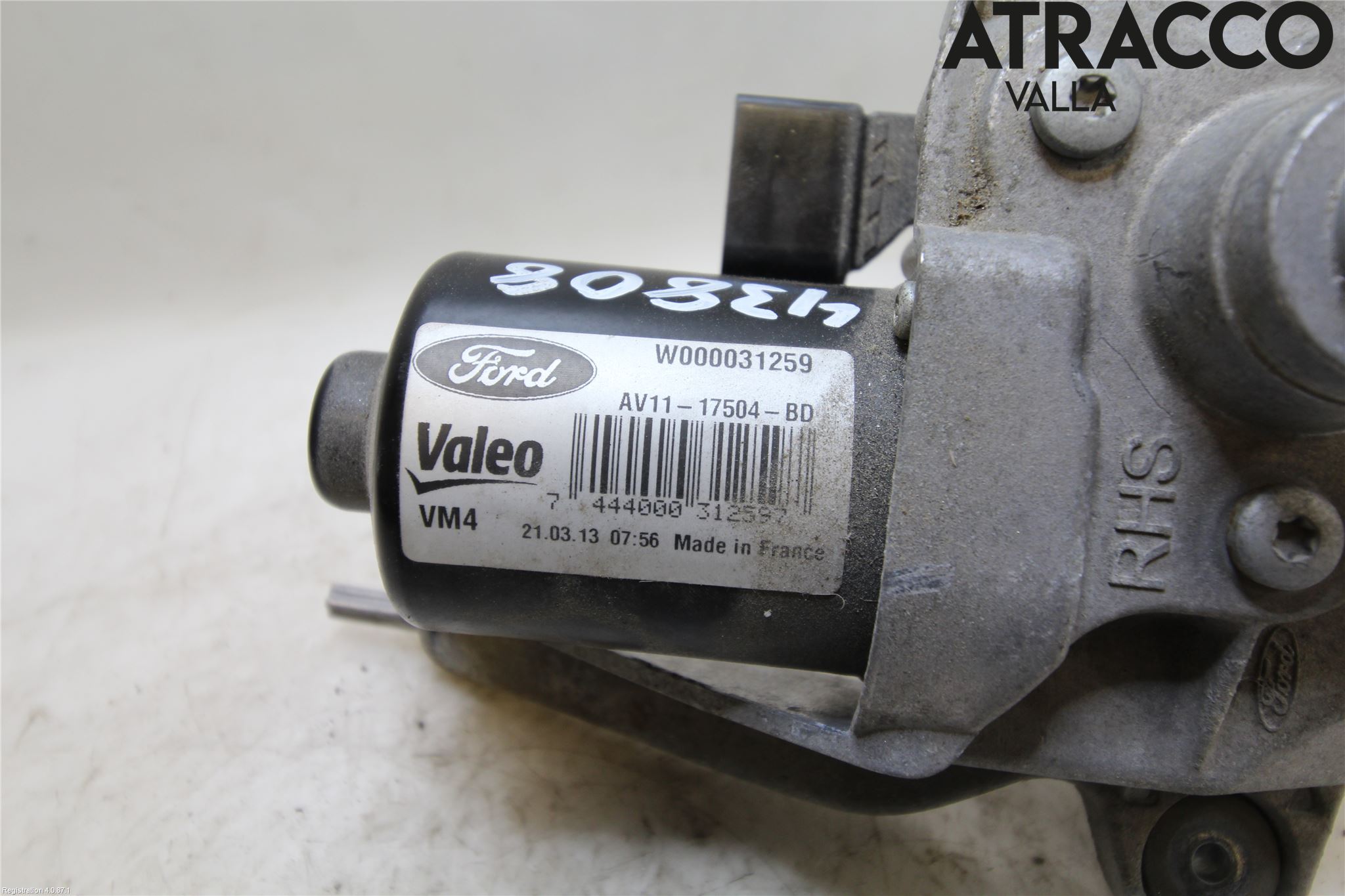 Ford B-MAX 12-17 Viskermotor Frontrute
