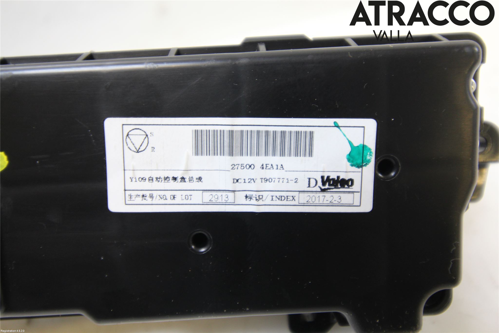 Nissan QASHQAI 14-17 Varme Ac Betjening-Display