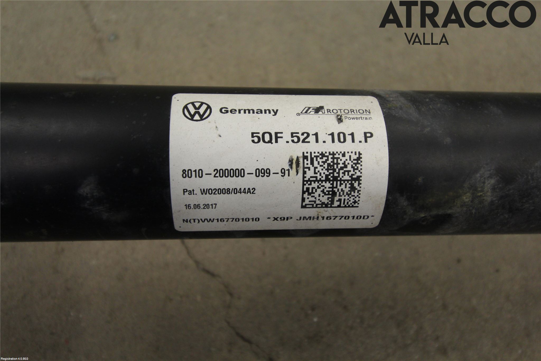 Volkswagen VW TIGUAN 16-24 Mellomaksel Kompl