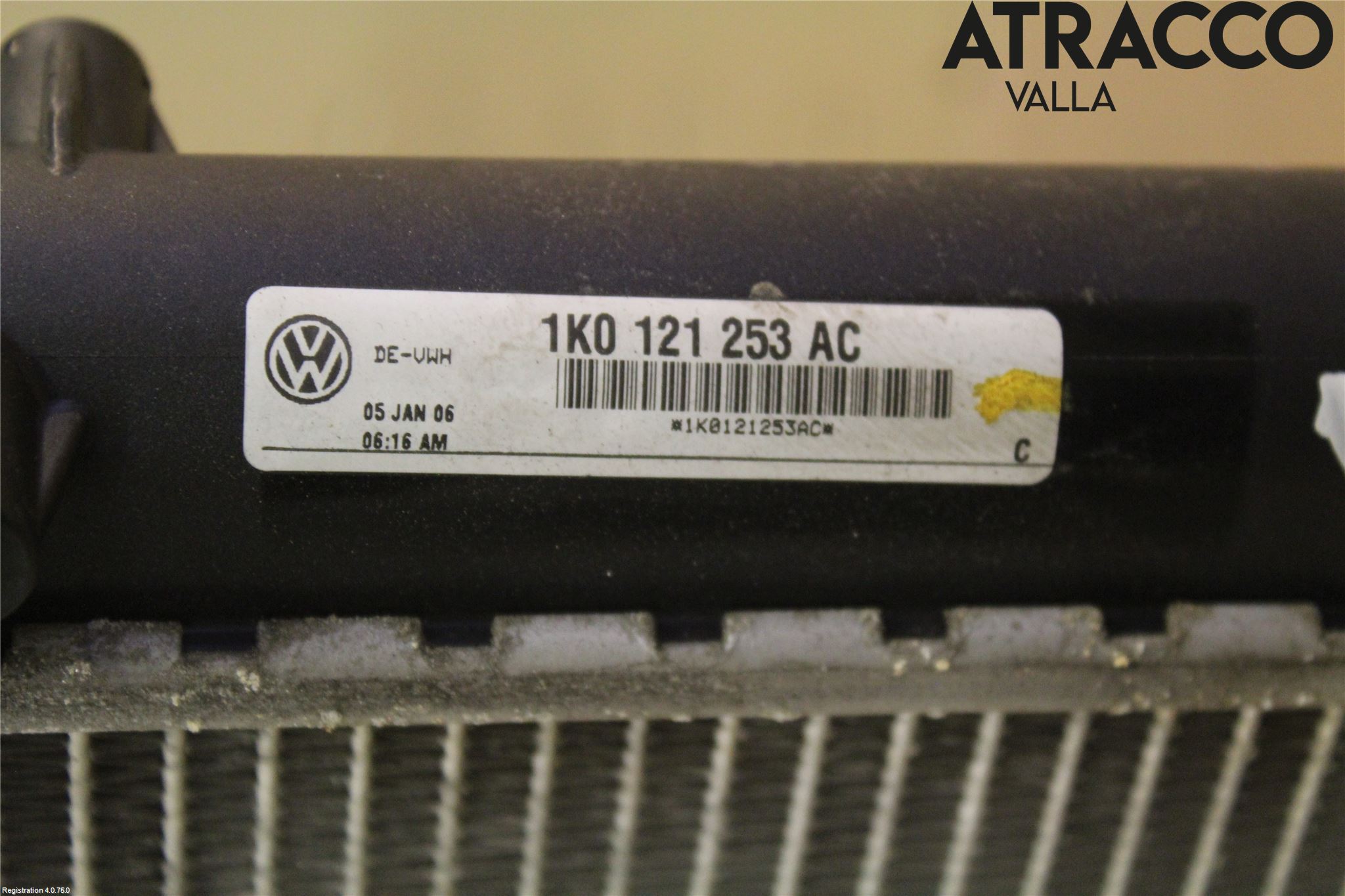 Volkswagen VW PASSAT 05-11 Radiator Manuell