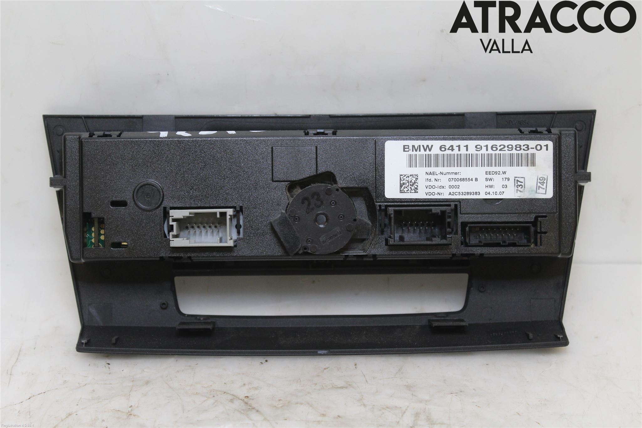 BMW 3 E90/91 SED/TOU 05-12 Varme Ac Betjening-Display