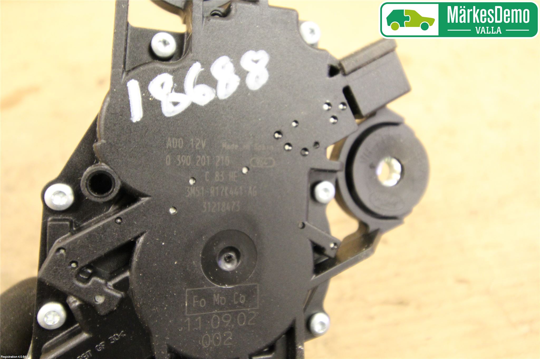 Ford MONDEO 07-15 Viskermotor Bakluke