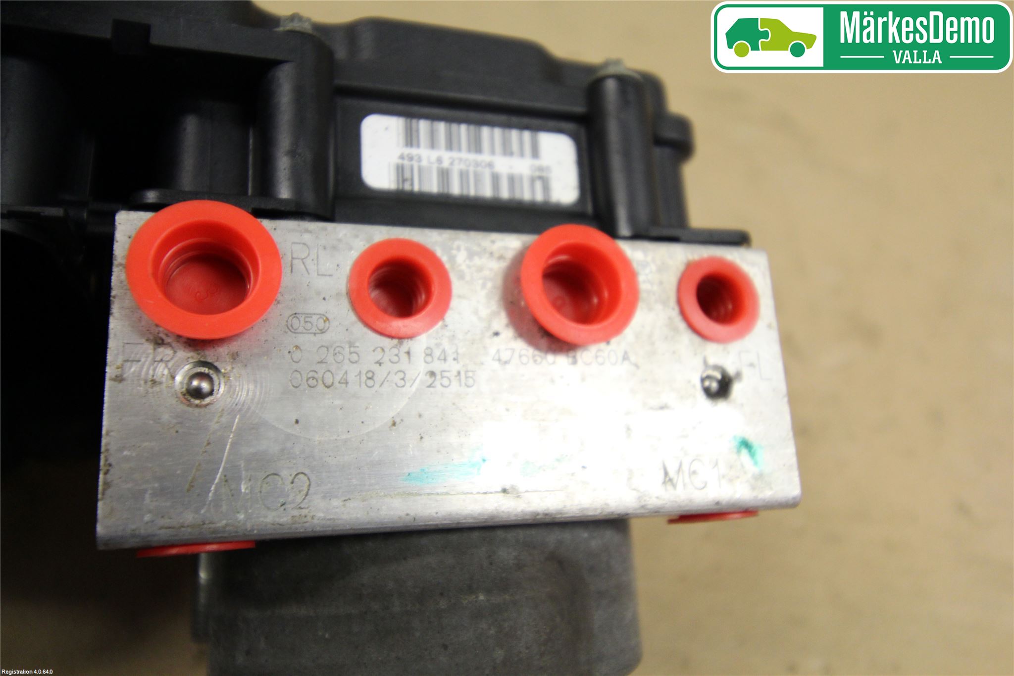 Nissan MICRA 03-07 Abs Hydraulikkaggregat
