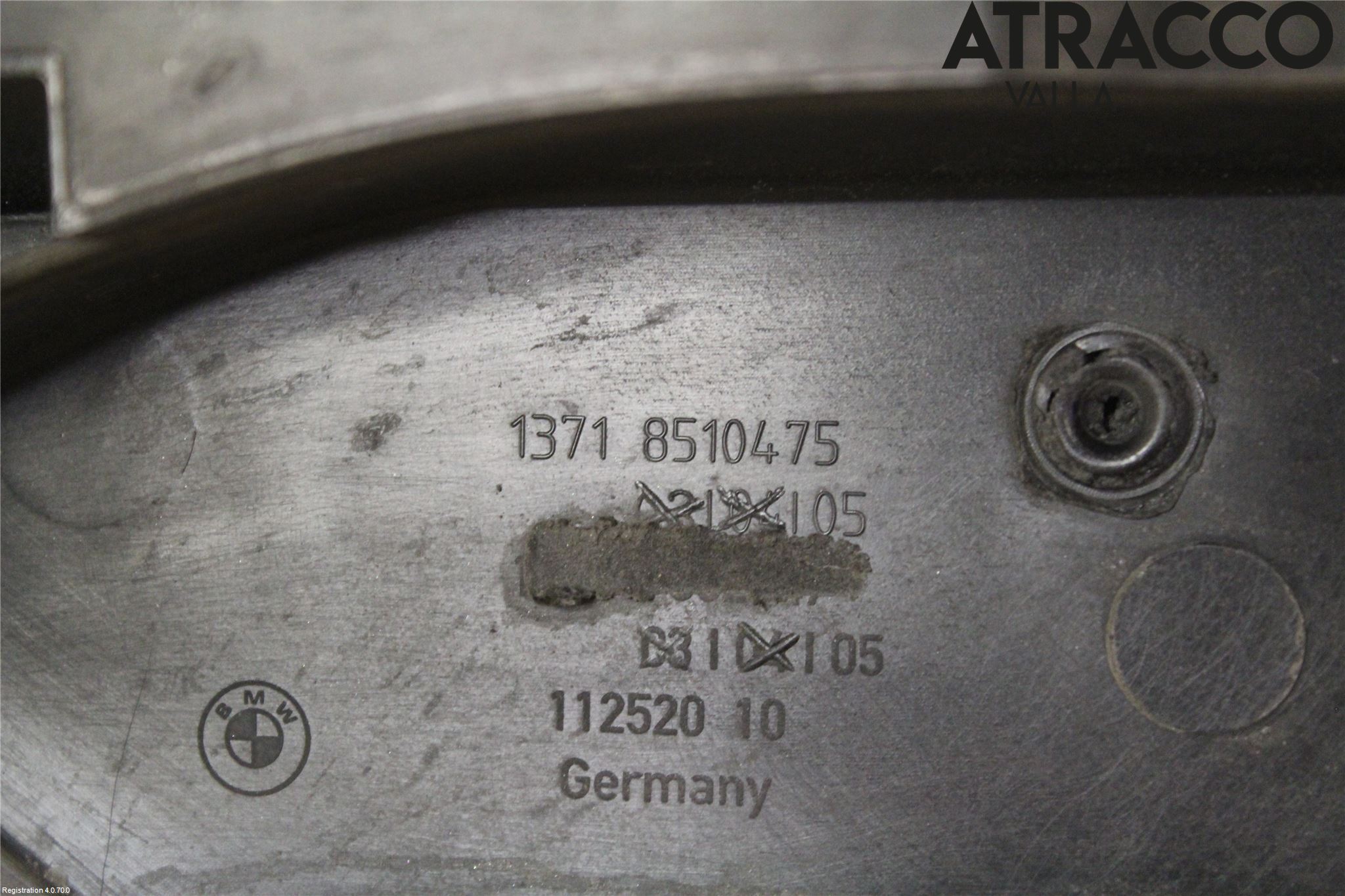 BMW 5 F10/F11/F18 09-17 Motor Deksel Over Motor