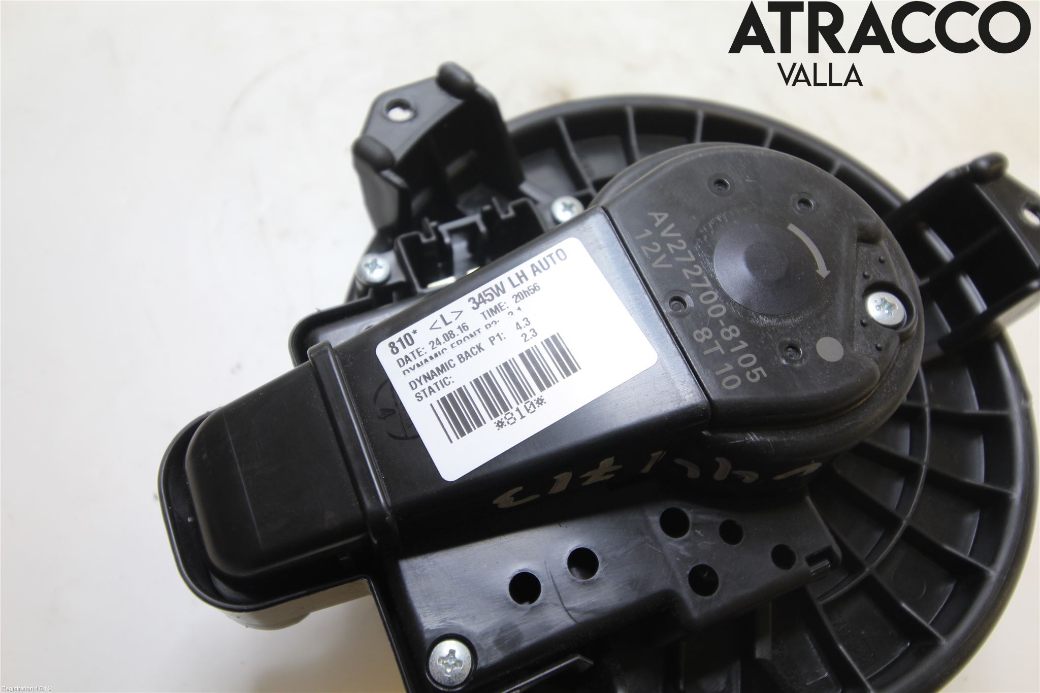 Toyota AVENSIS 16-18 Varme Ac Varmeapparatvifte
