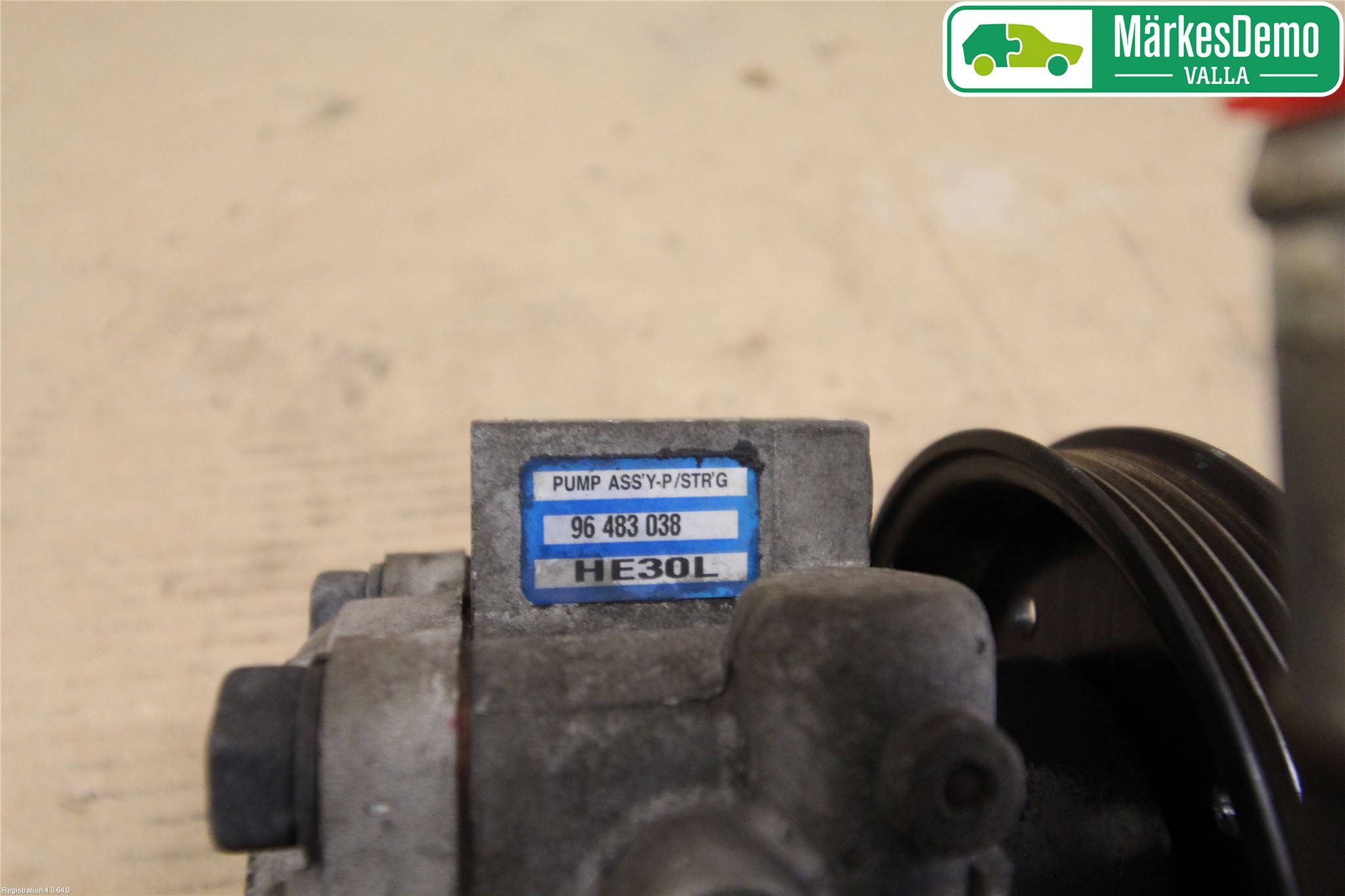 Chevrolet MATIZ Servo Pumpe