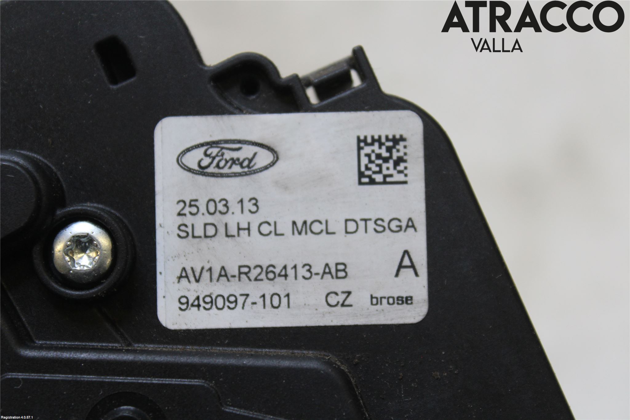 Ford B-MAX 12-17 Dørlås - Låsekasse