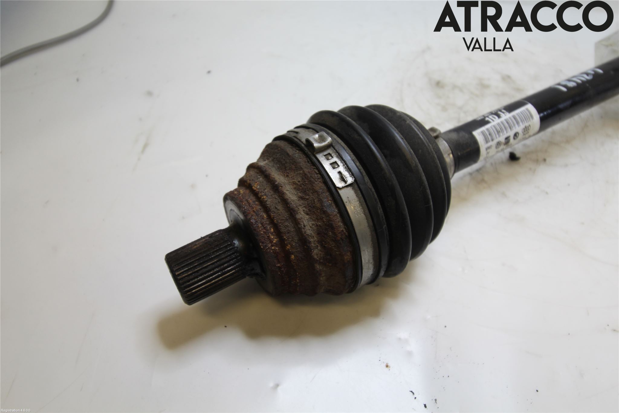 Volkswagen VW GOLF PLUS/CROSS GOLF 04-14 Drivaksel Foran Kompl Venstre