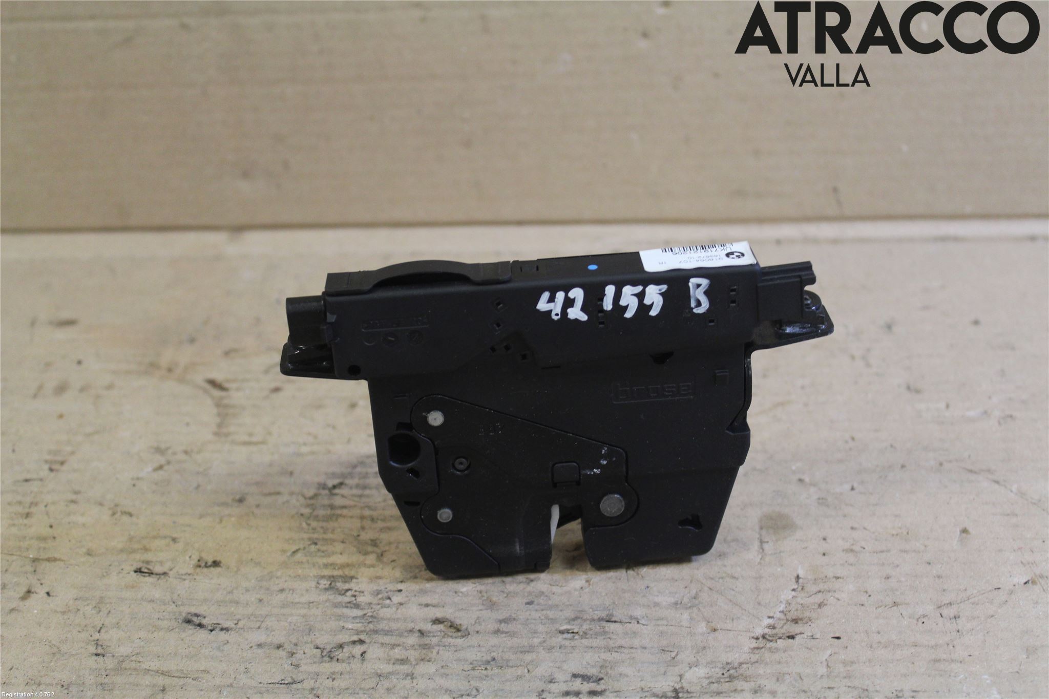 BMW 3 F30/F31/F80 12-19 Bakluke-Lokk Låsekasse