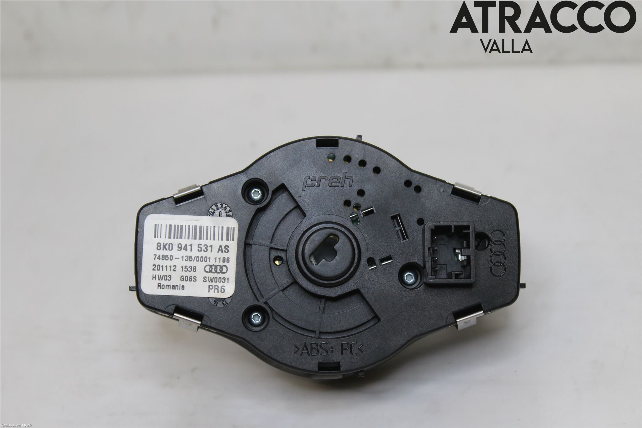 Audi A4 12-15 Bryter Hovedlys