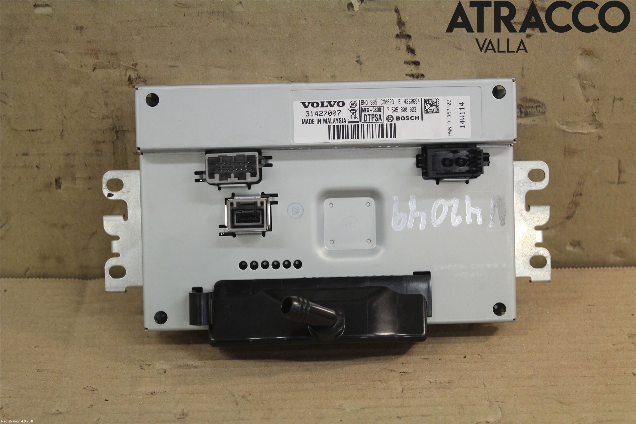 Volvo V70 14-16 Multifunktionsdisplay