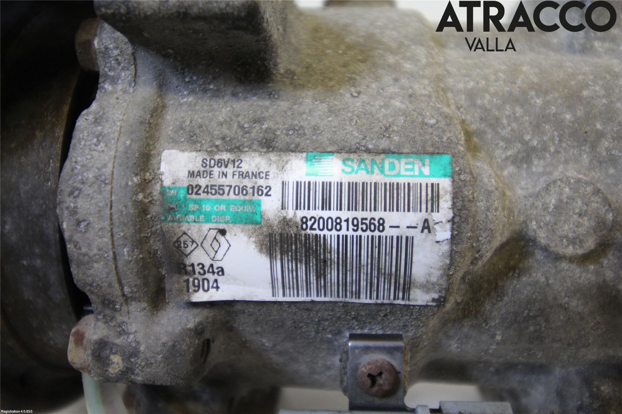 Renault CLIO III  09-12 Varme Ac Kompressor