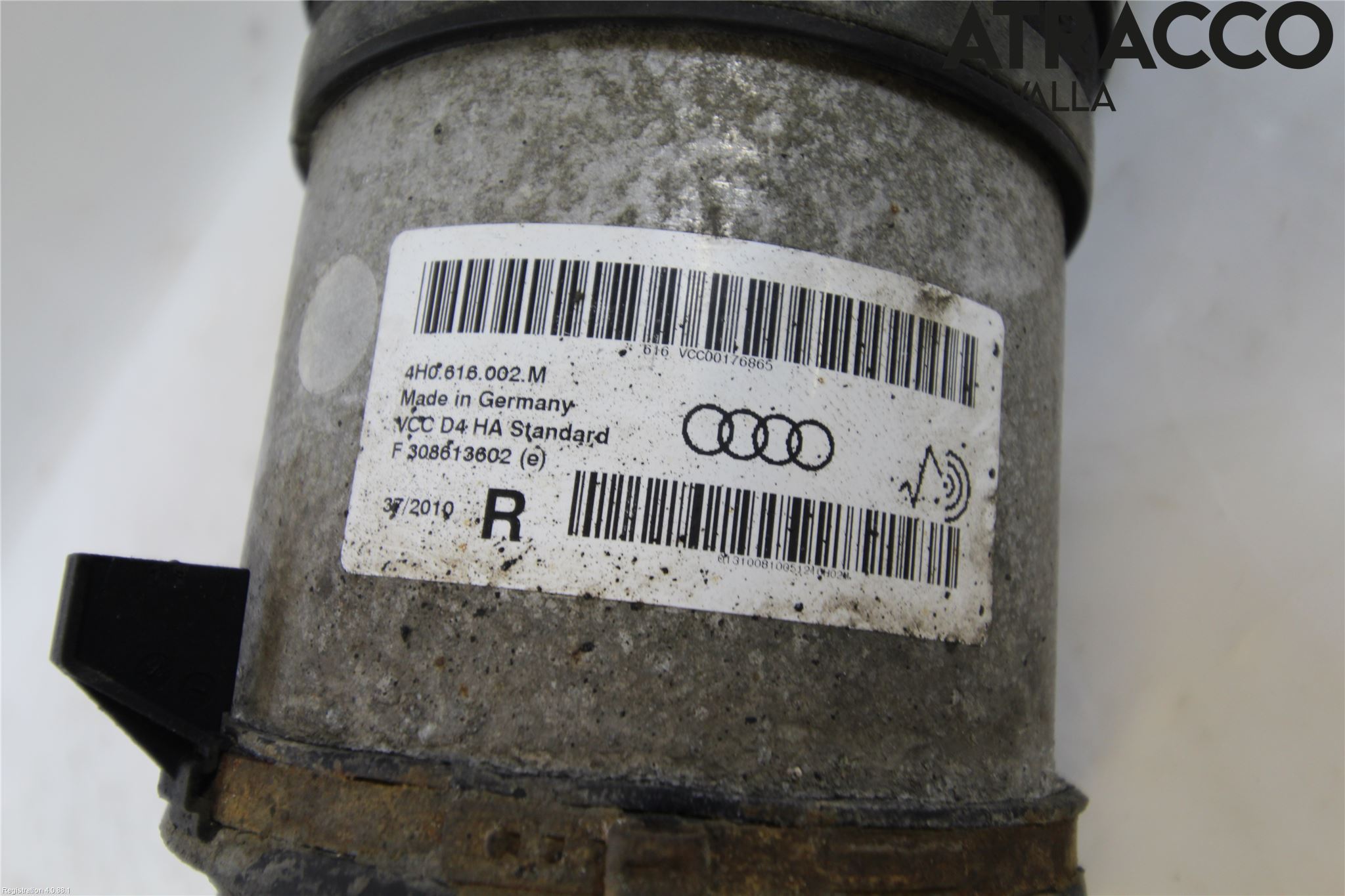Audi A8/S8 4H 10-17 Støtdemper Bak