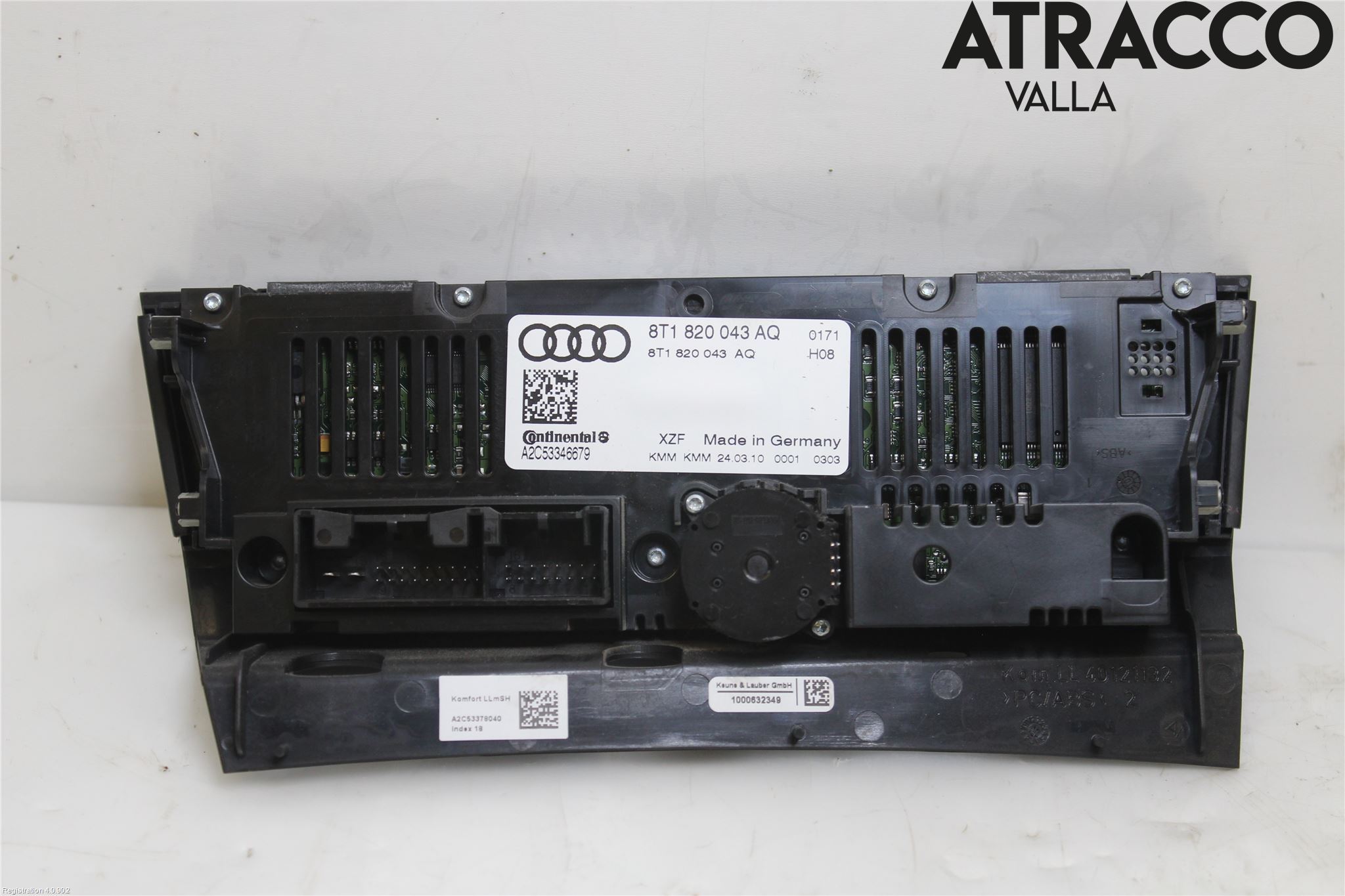 Audi A4/S4 08-11 Varme Ac Betjening-Display