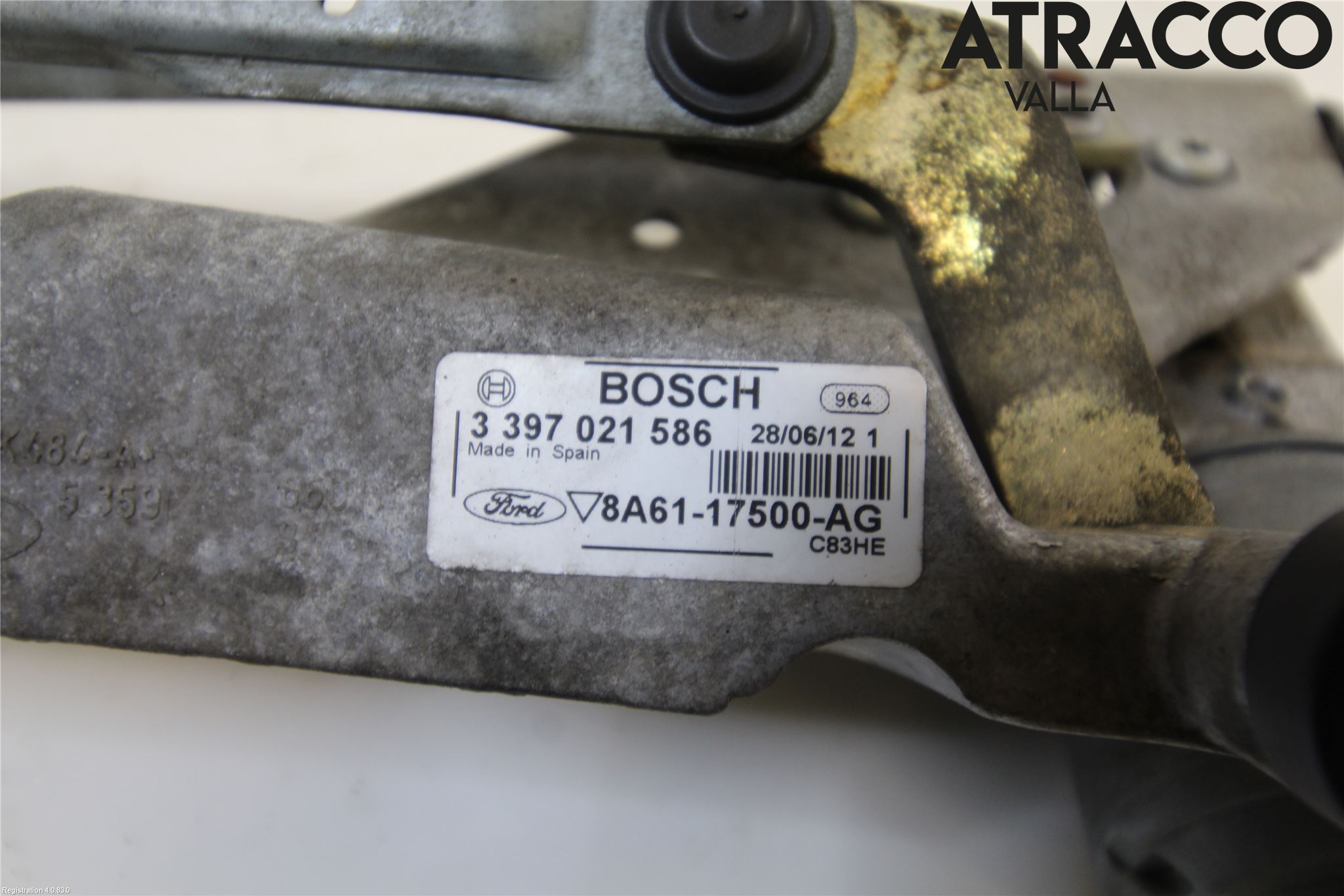 Ford FIESTA 09-12 Viskeroverføring Frontrute