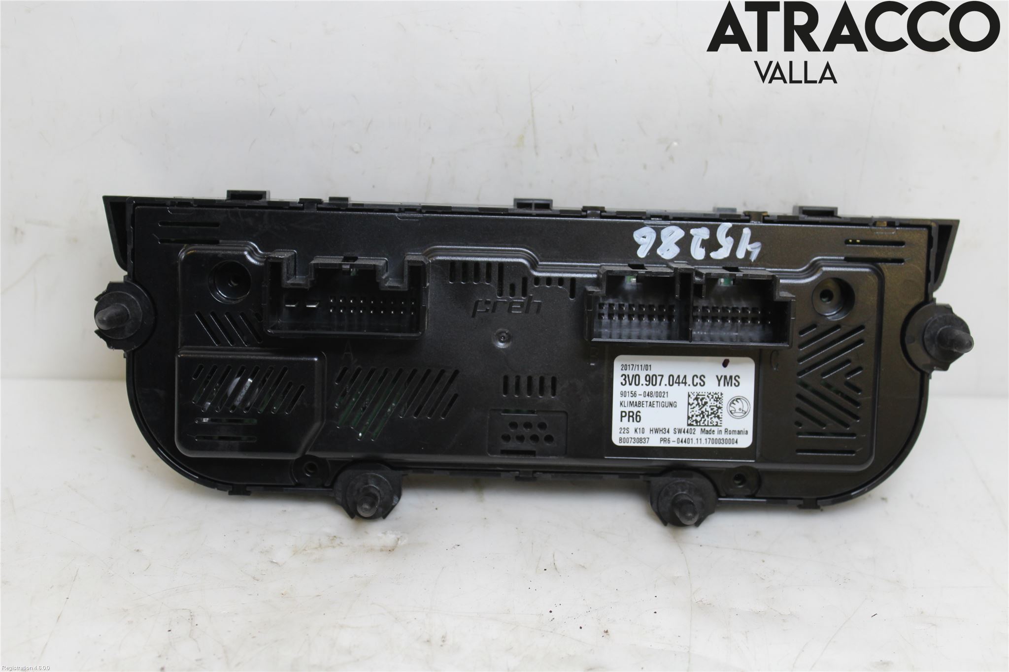 Skoda SUPERB 16-24 Varme Ac Betjening-Display