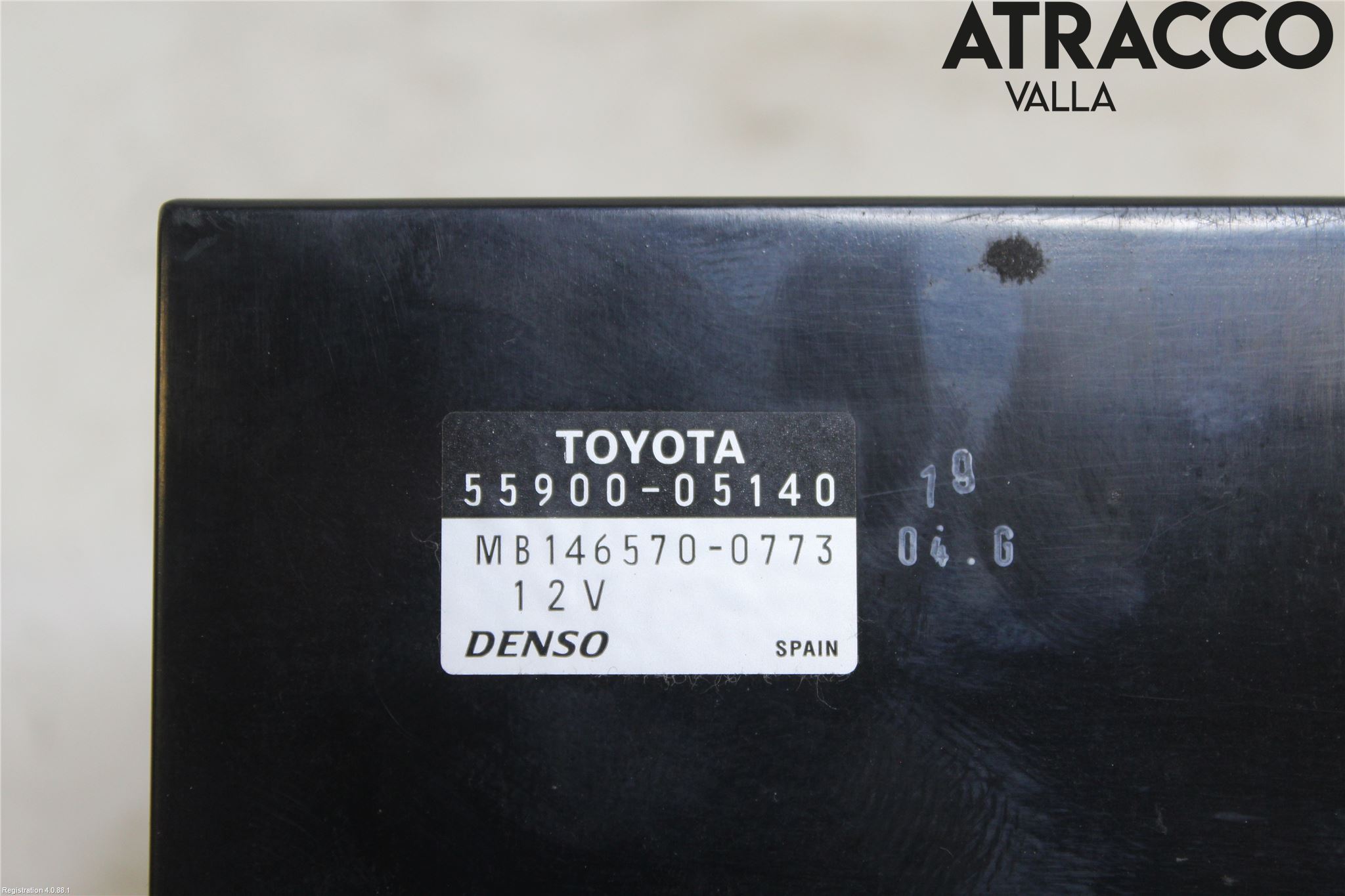 Toyota AVENSIS 03-06 Varme Ac Betjening-Display