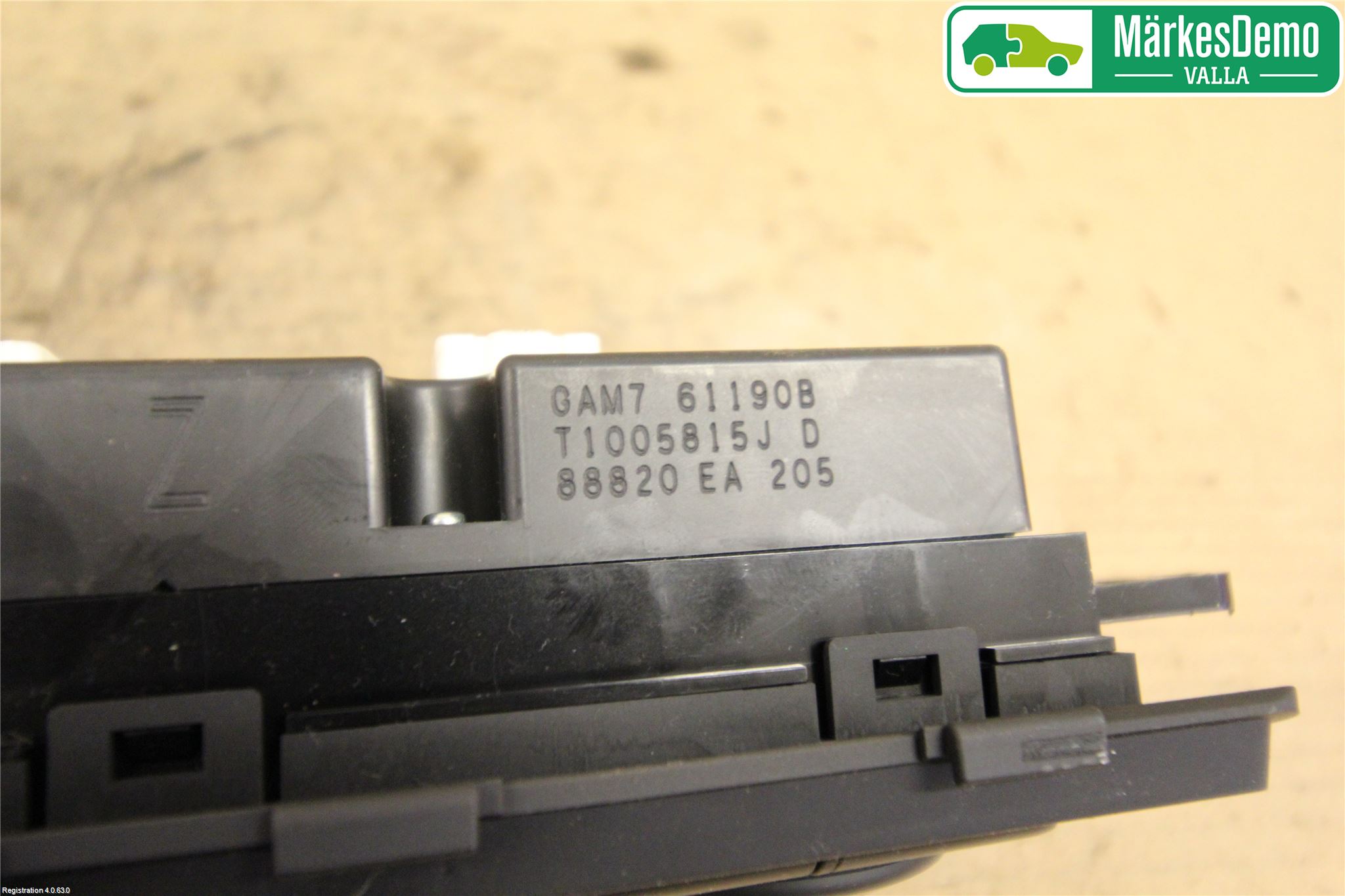 Mazda 6 08-13 Varme Ac Betjening-Display