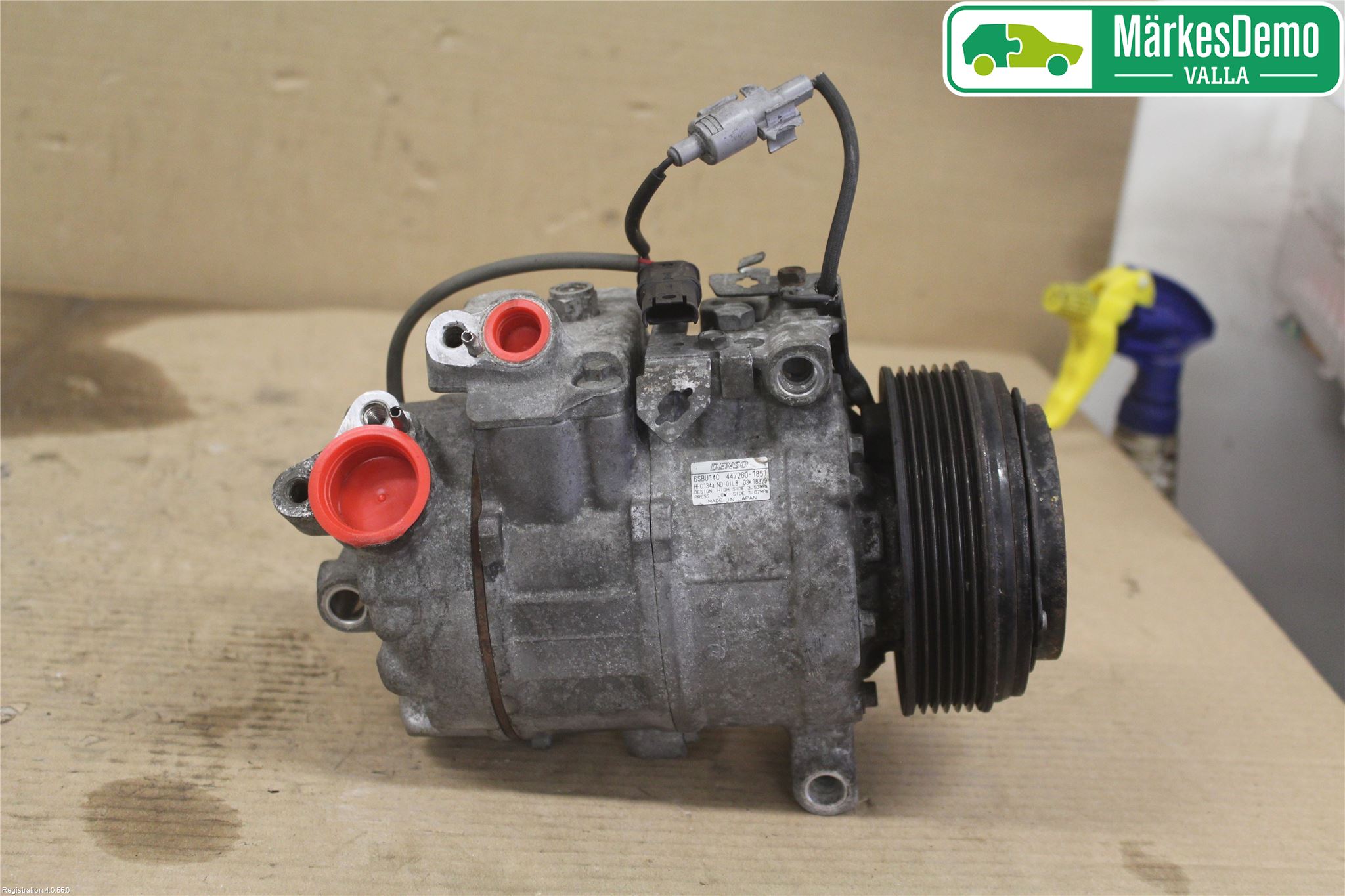 BMW 3 E90/91 SED/TOU 05-12 Varme Ac Kompressor