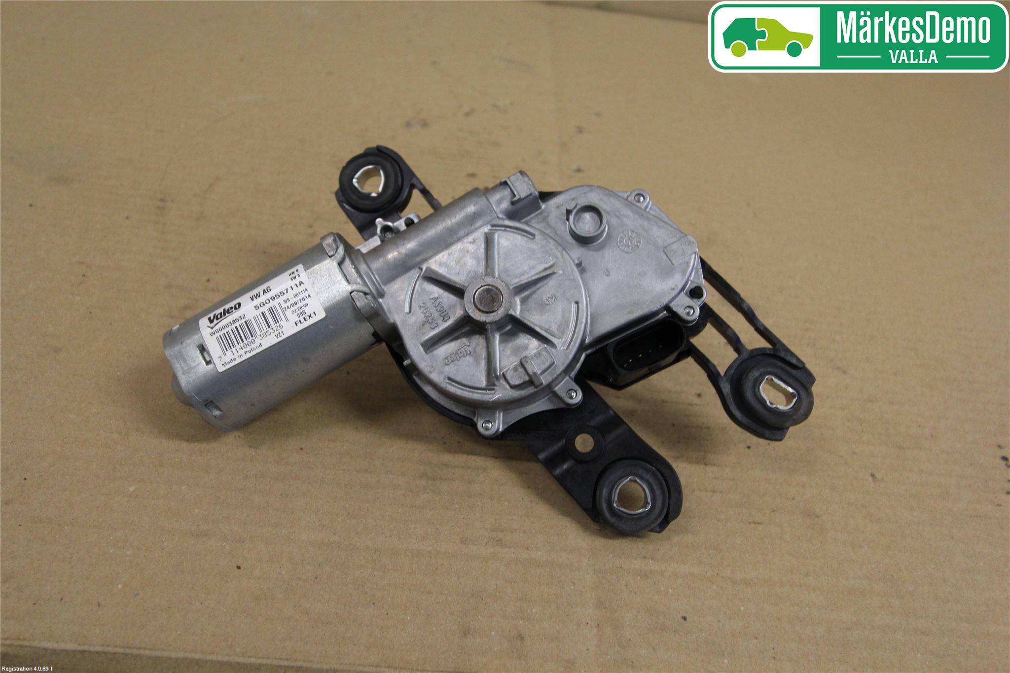 Volkswagen VW GOLF / E-GOLF VII 13-20 Viskermotor Bakluke