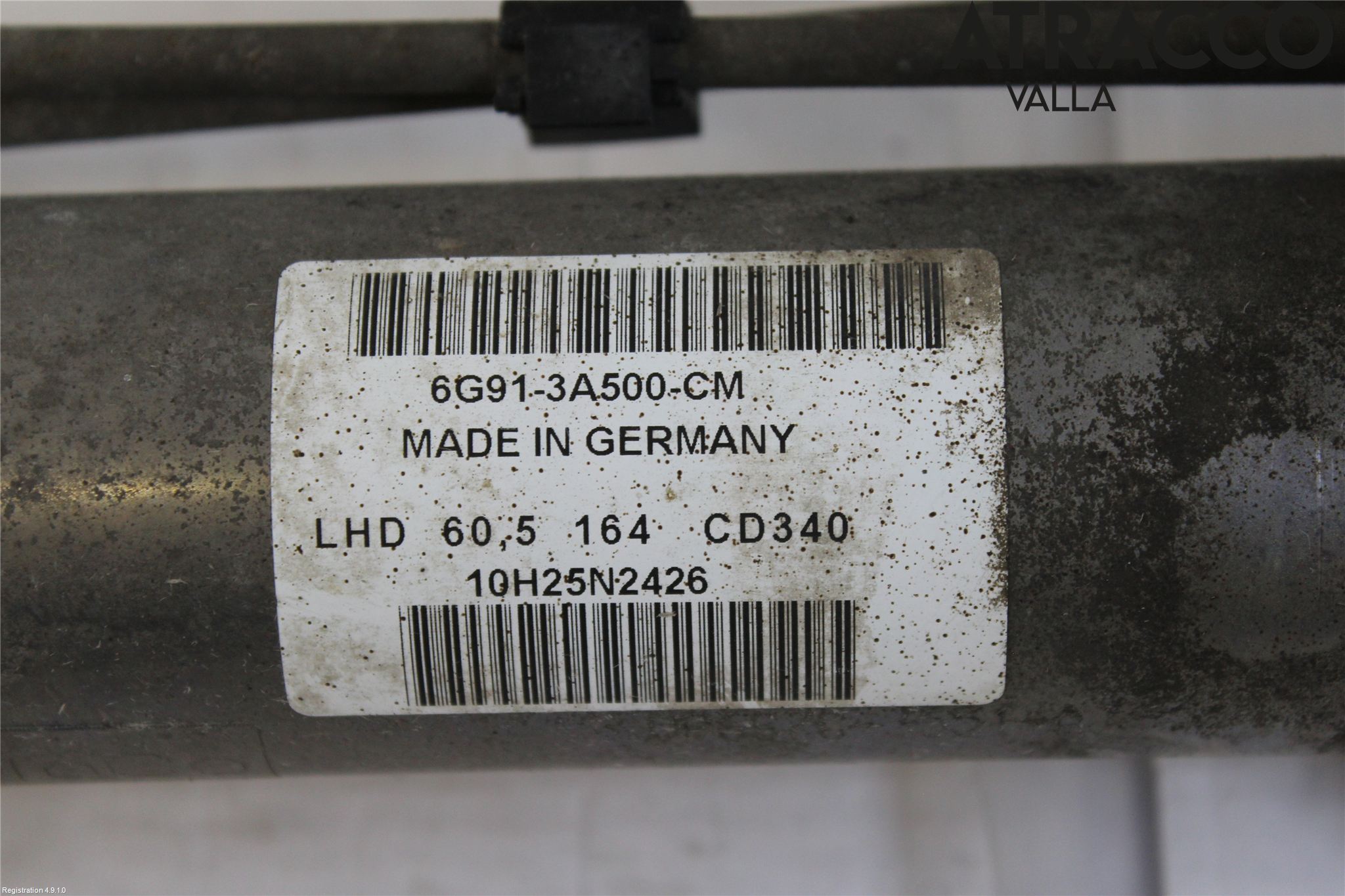 Ford S-MAX 06-15 Servo Snekke - Tannstang