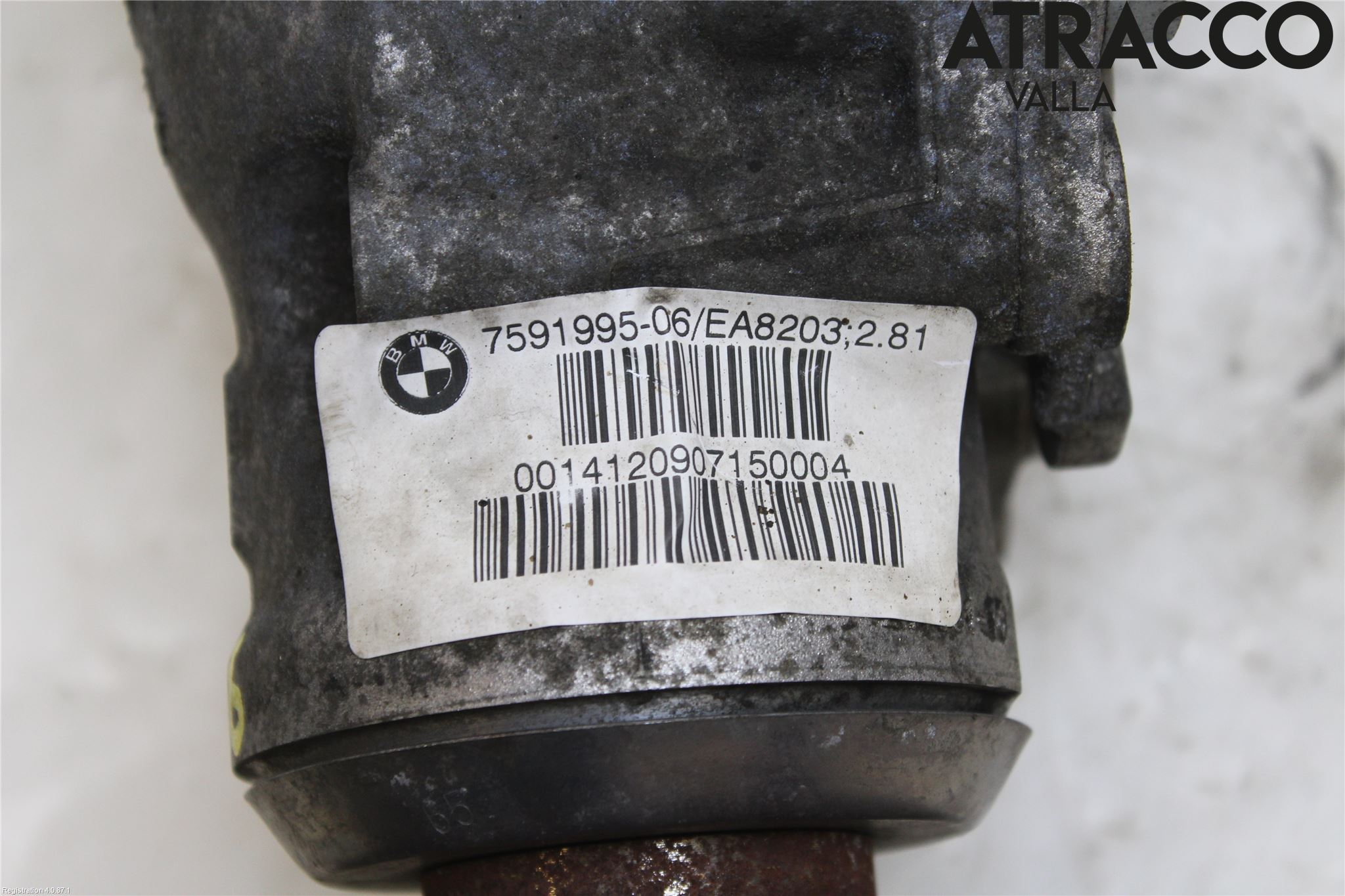 BMW 3 F30/F31/F80 12-19 Kardang Foran