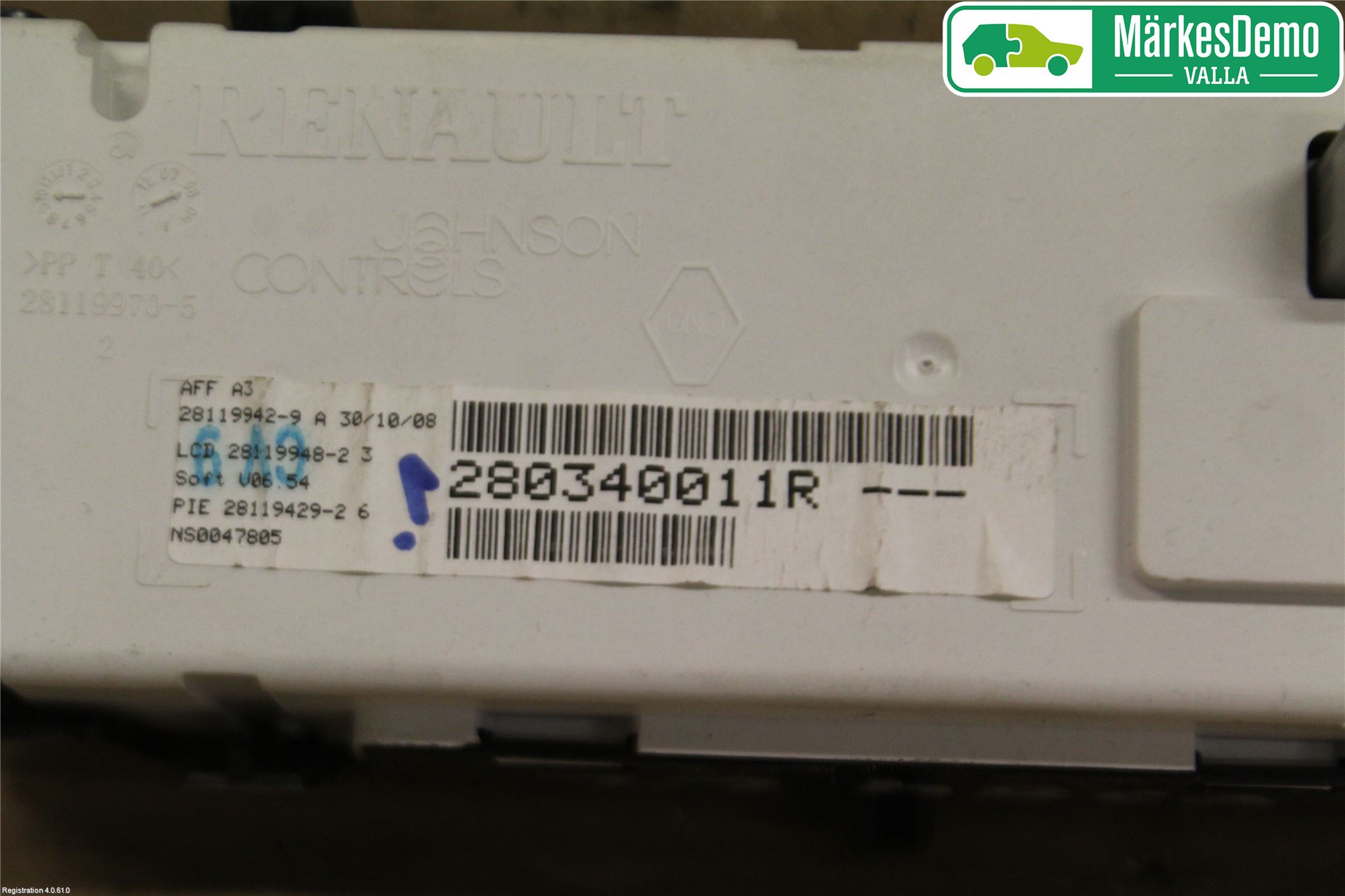 Renault LAGUNA III 08-10 Kjørecomputer