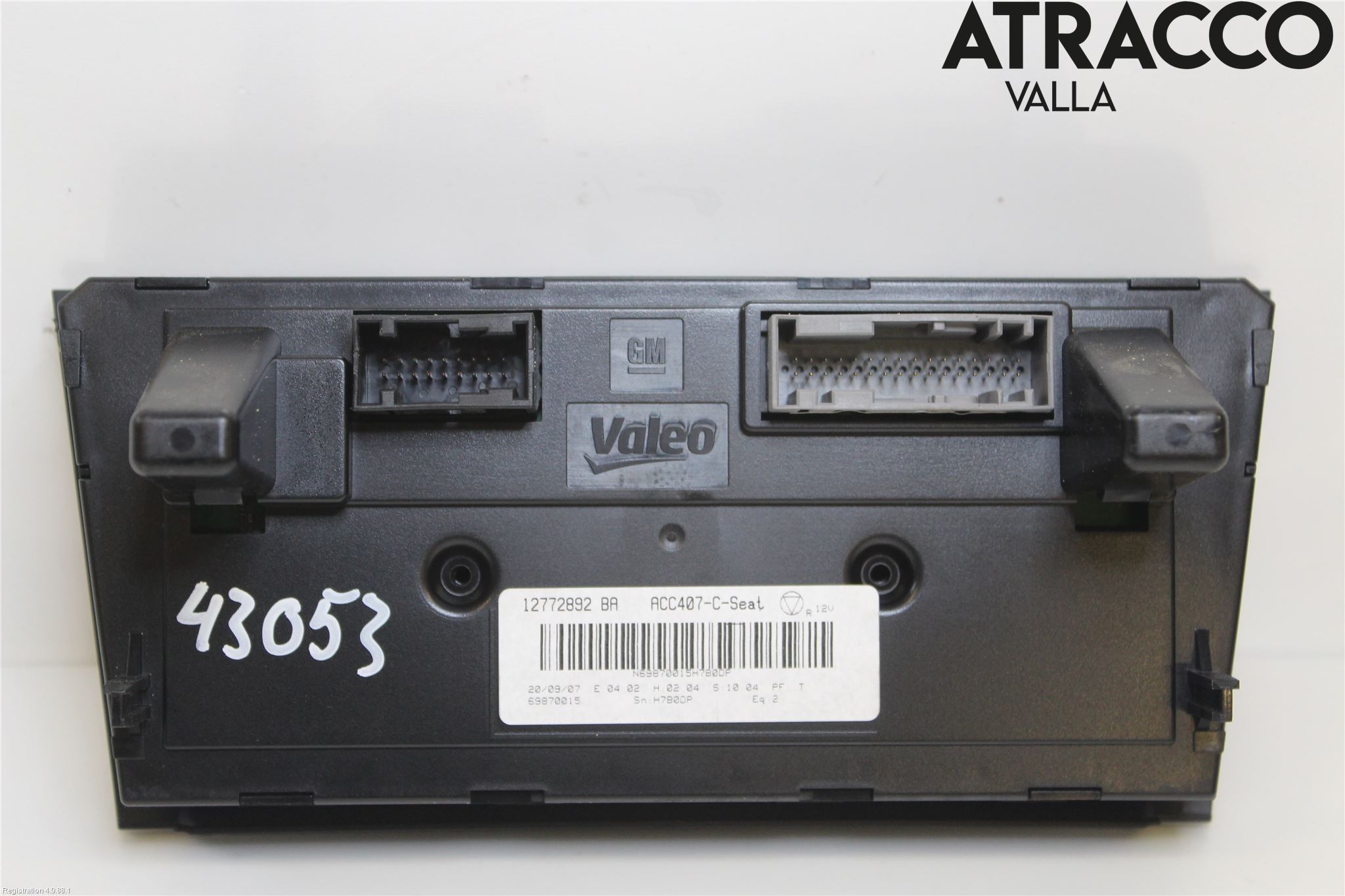 Saab 9-3 VER2/VER3 08-15 Varme Ac Betjening-Display