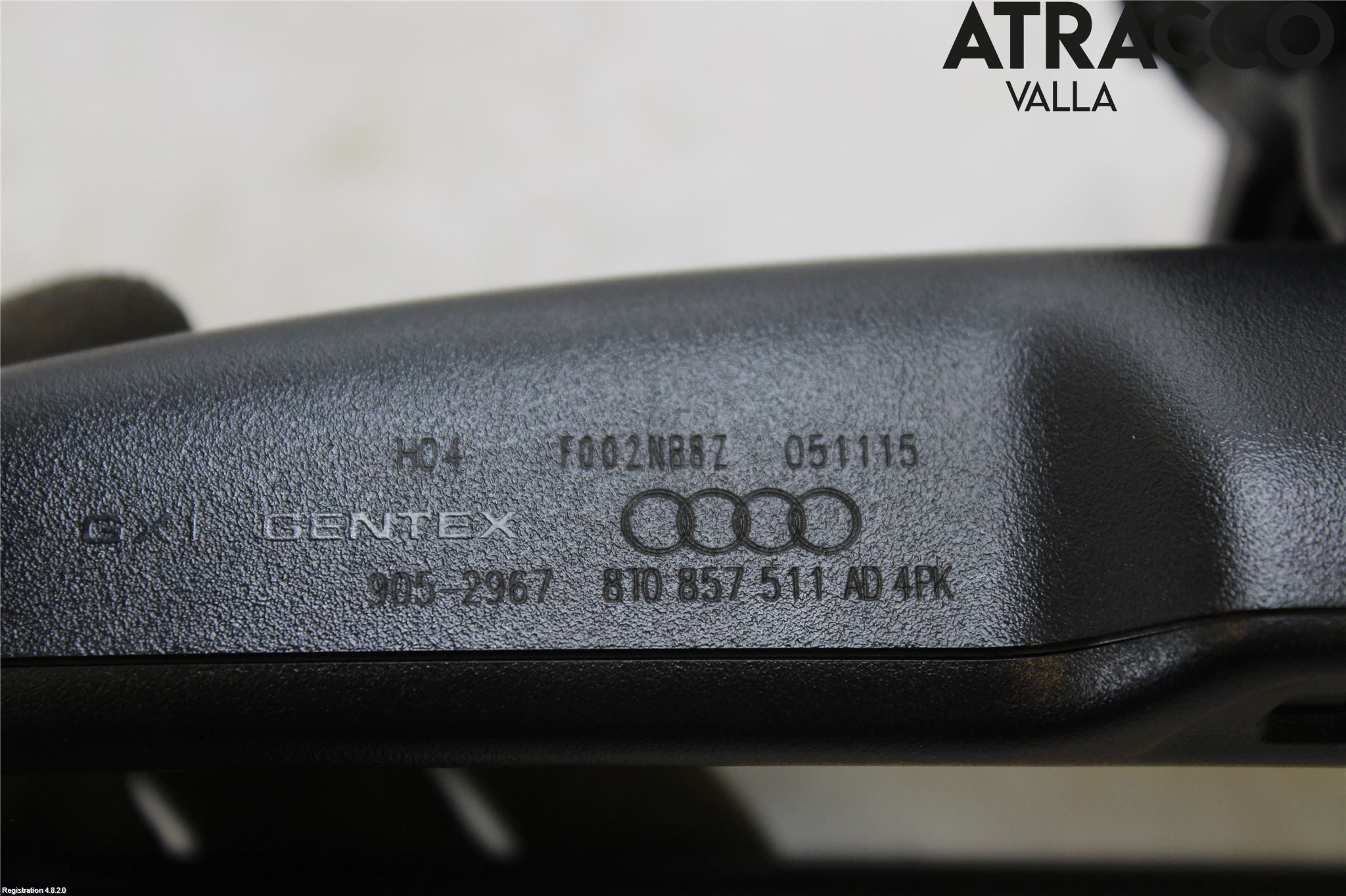 Audi A4 12-15 Speil Innvendig El