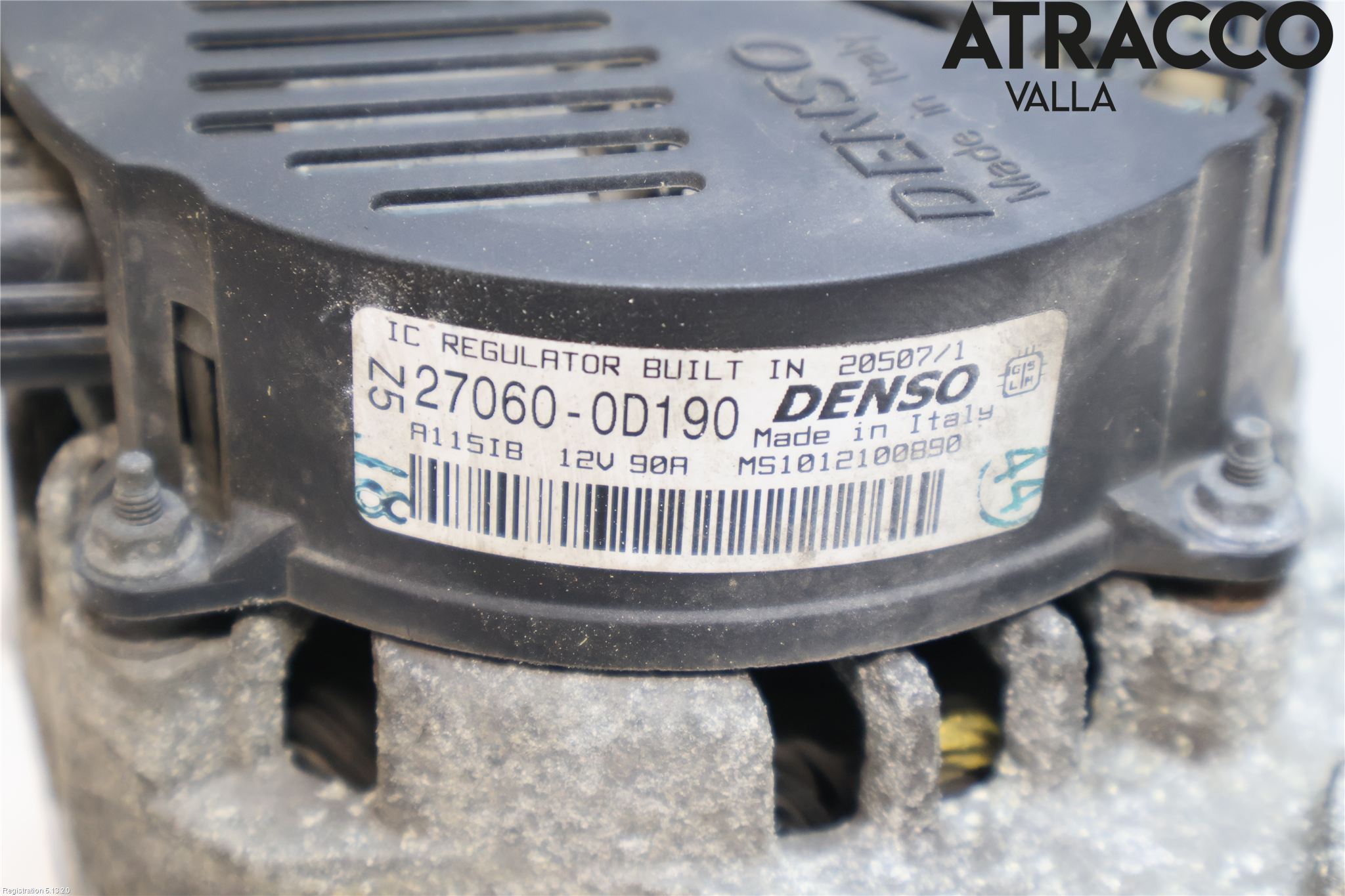 Toyota COROLLA VERSO 04-07 Dynamo
