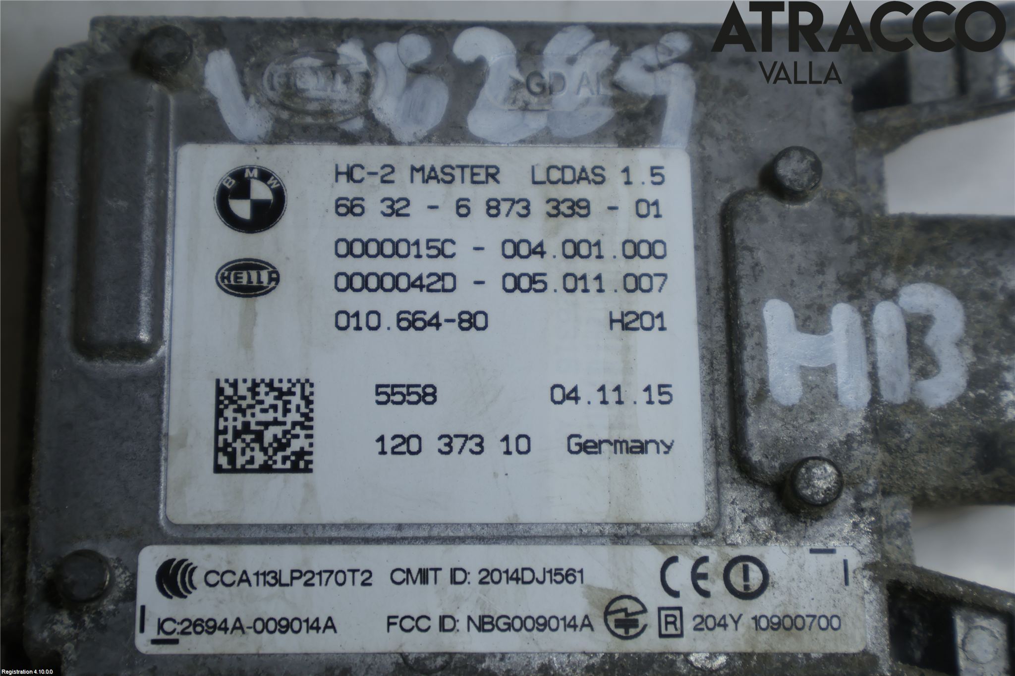 BMW 5 F10/F11/F18 09-17 Sensor Kollisjonsbeskyttelse