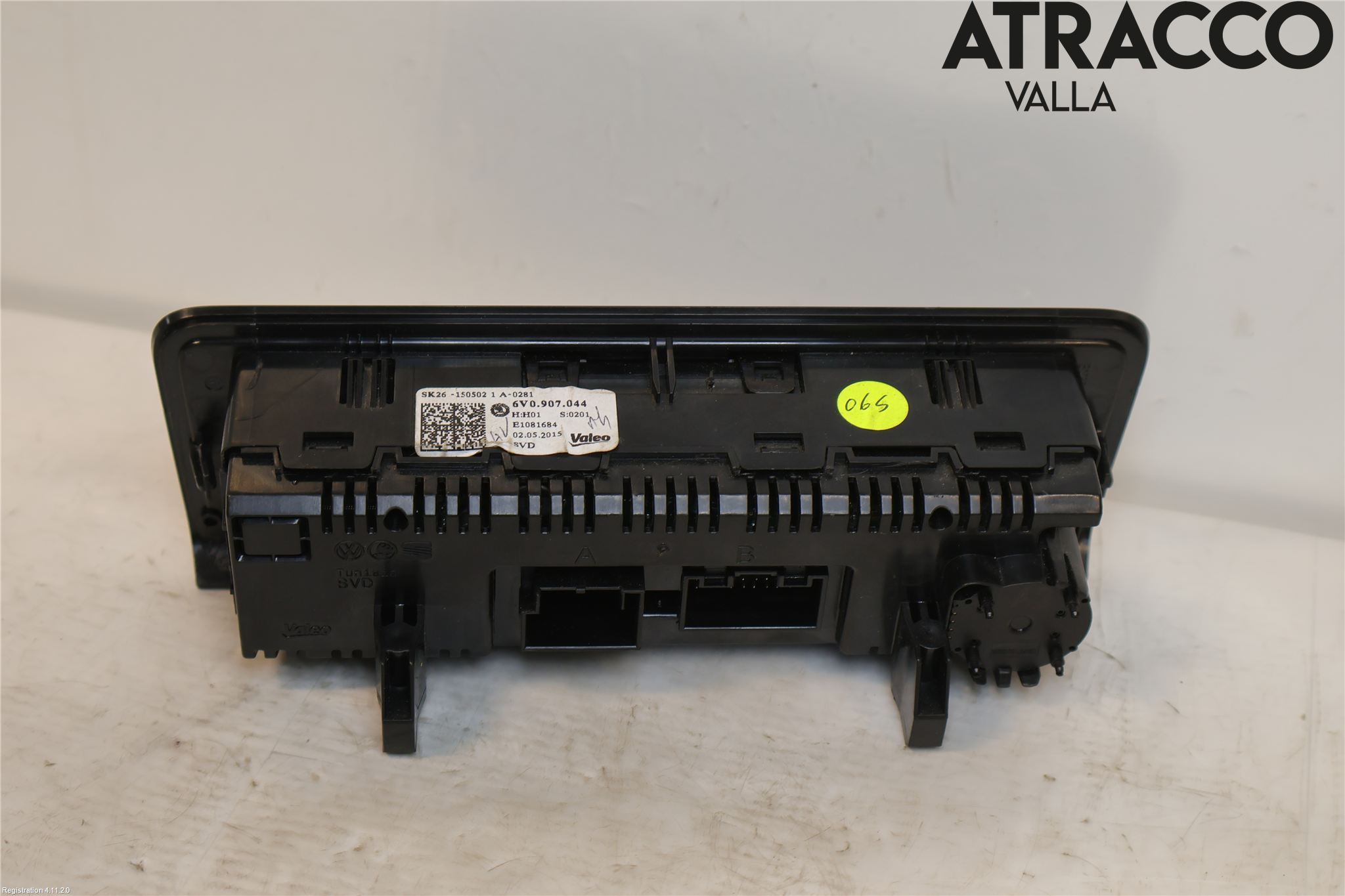 Skoda FABIA 15-21 Varme Ac Betjening-Display