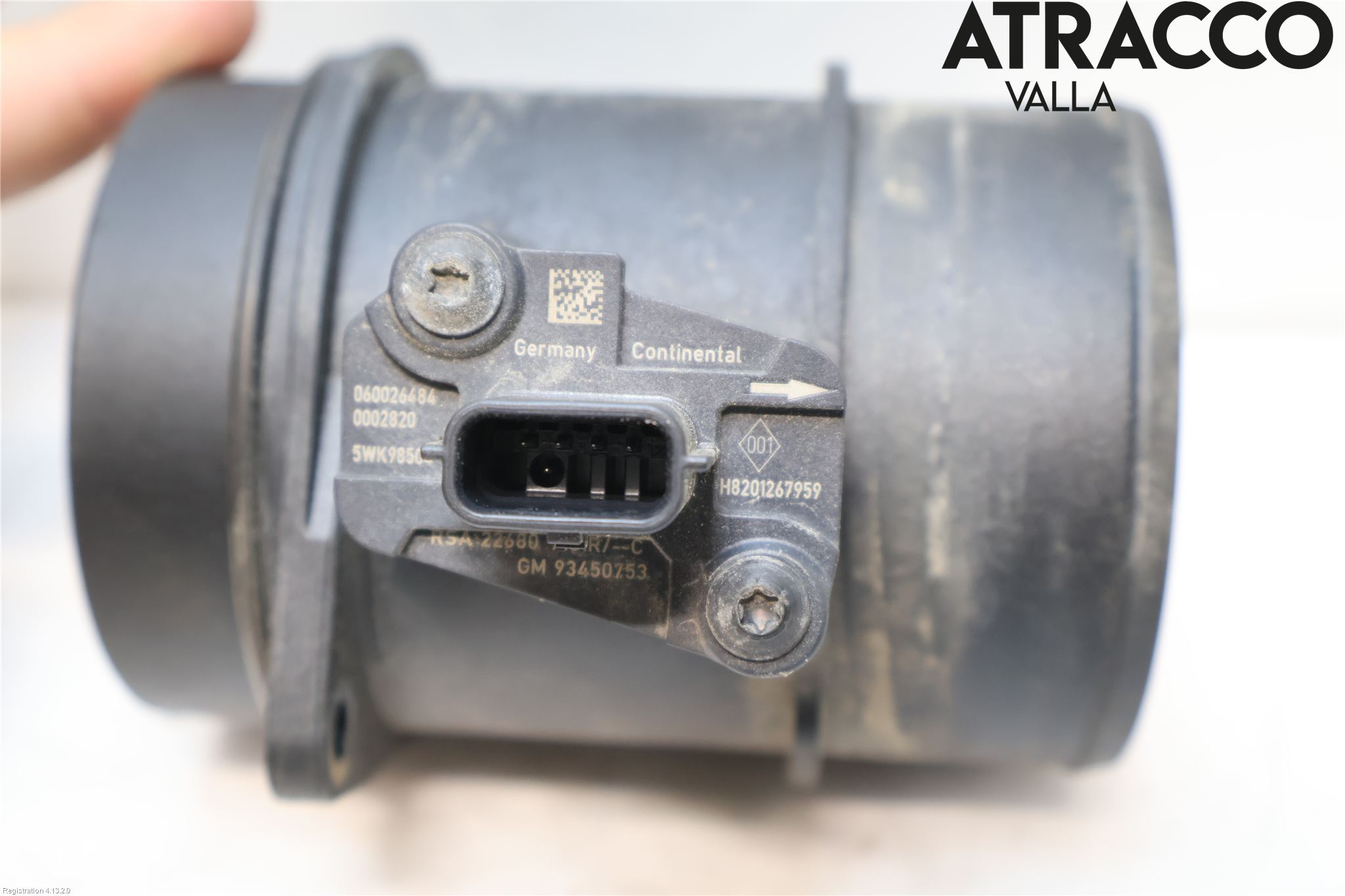 Opel MOVANO B 10-22 Inns Luftmassemåler