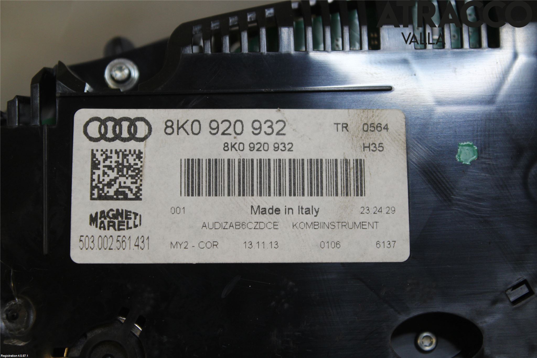 Audi A4 12-15 Instr Kombinert