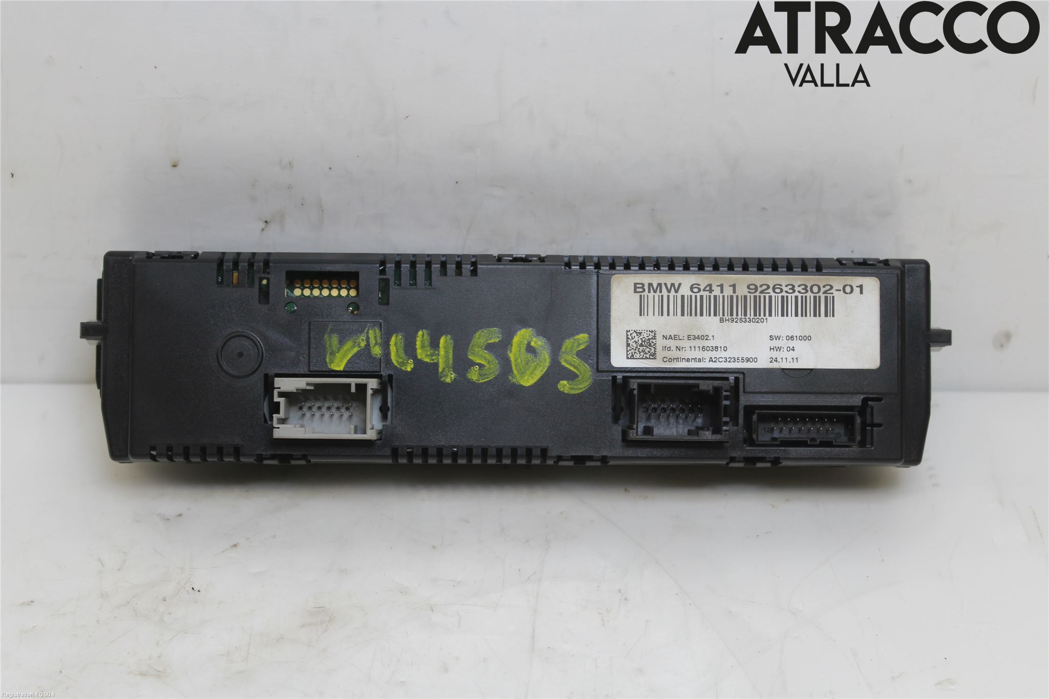 BMW X1 E84 10-15 Varme Ac Betjening-Display