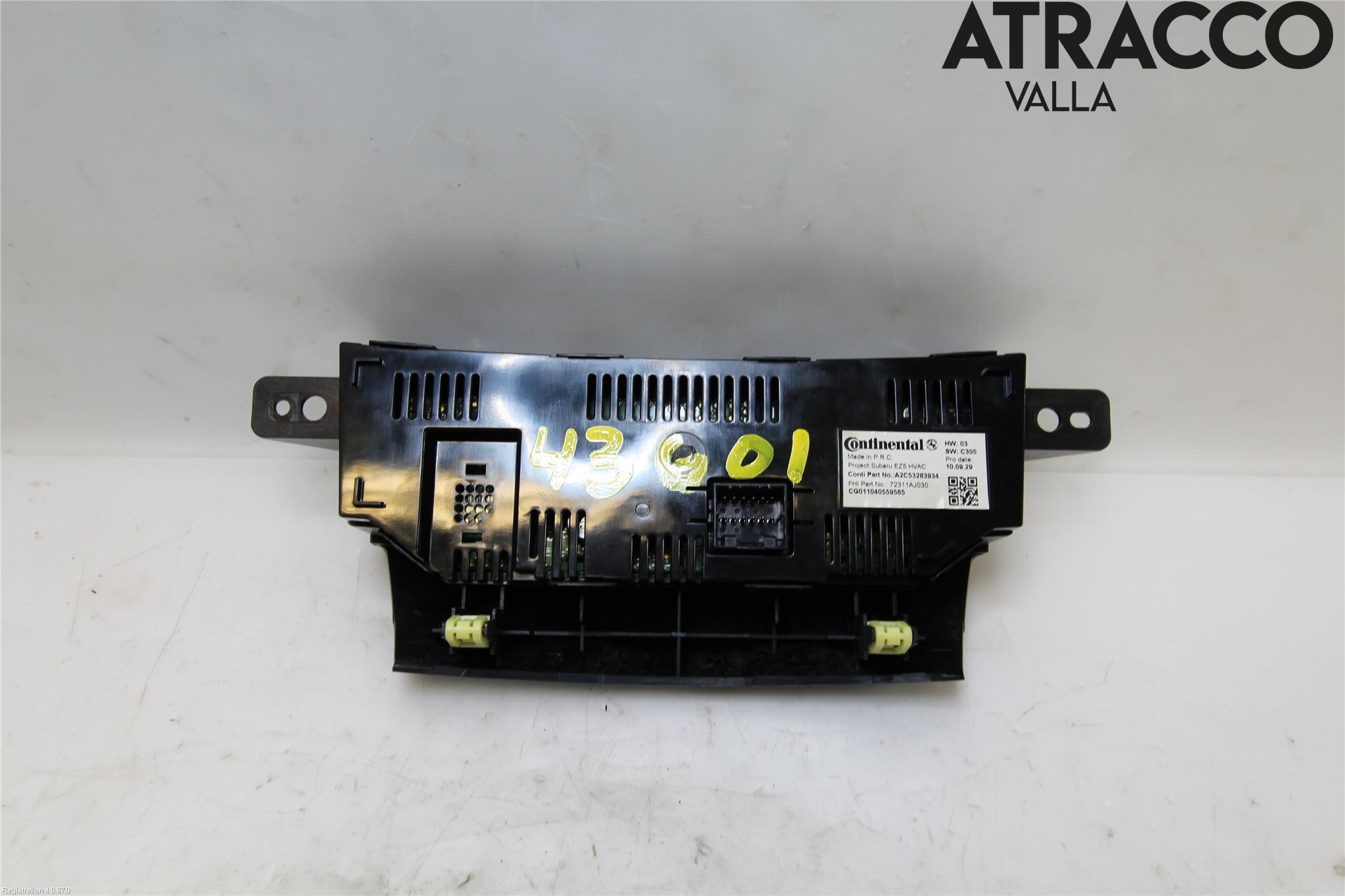 Subaru LEGACY 10-14 Varme Ac Betjening-Display