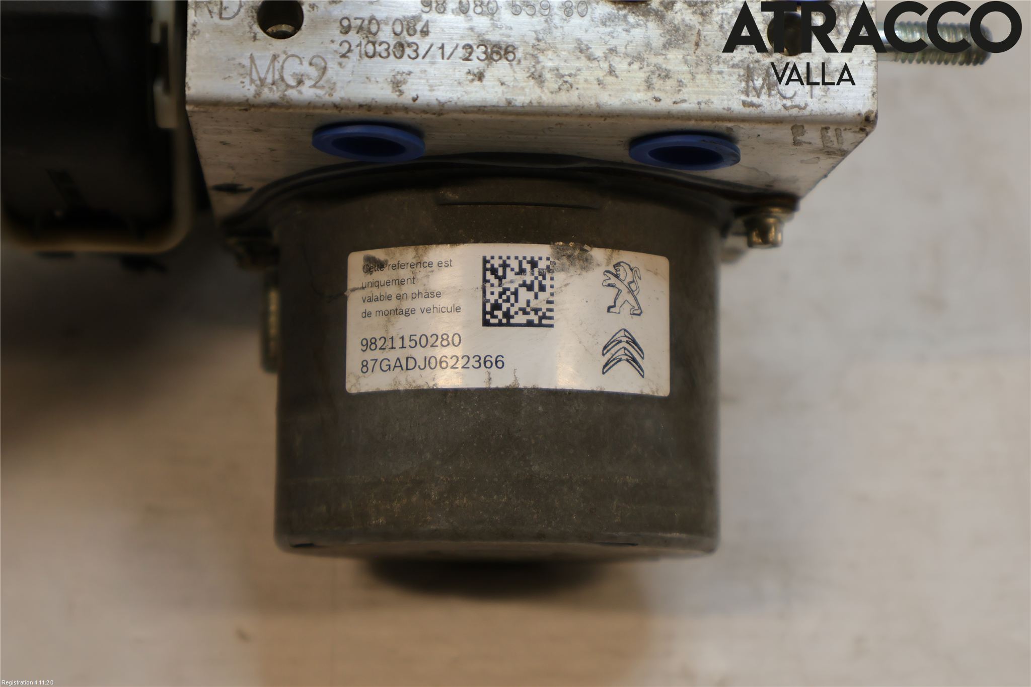 Peugeot EXPERT/E-EXPERT 17- Abs Hydraulikkaggregat
