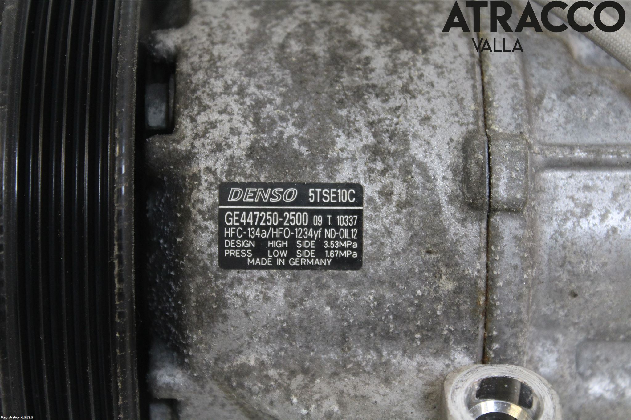 Toyota YARIS XP130 15-20 Varme Ac Kompressor