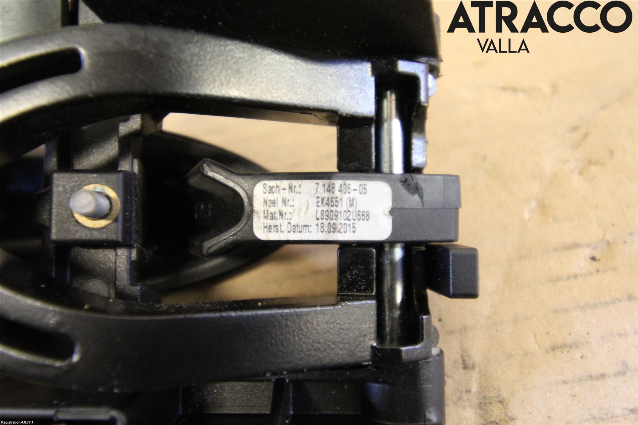 BMW 5 F10/F11/F18 09-17 Dørhandtak Ytre Høyre