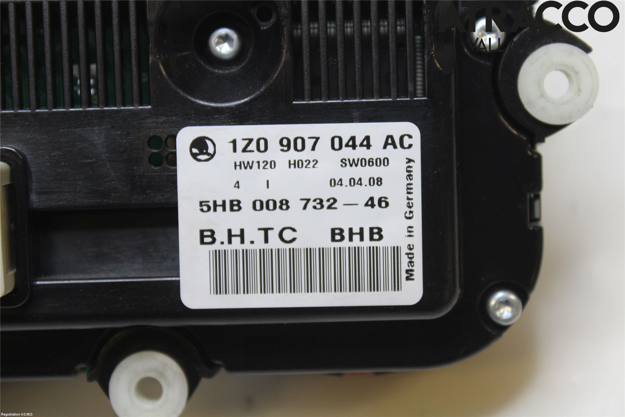Skoda OCTAVIA (1Z) 05-13 Varme Ac Betjening-Display